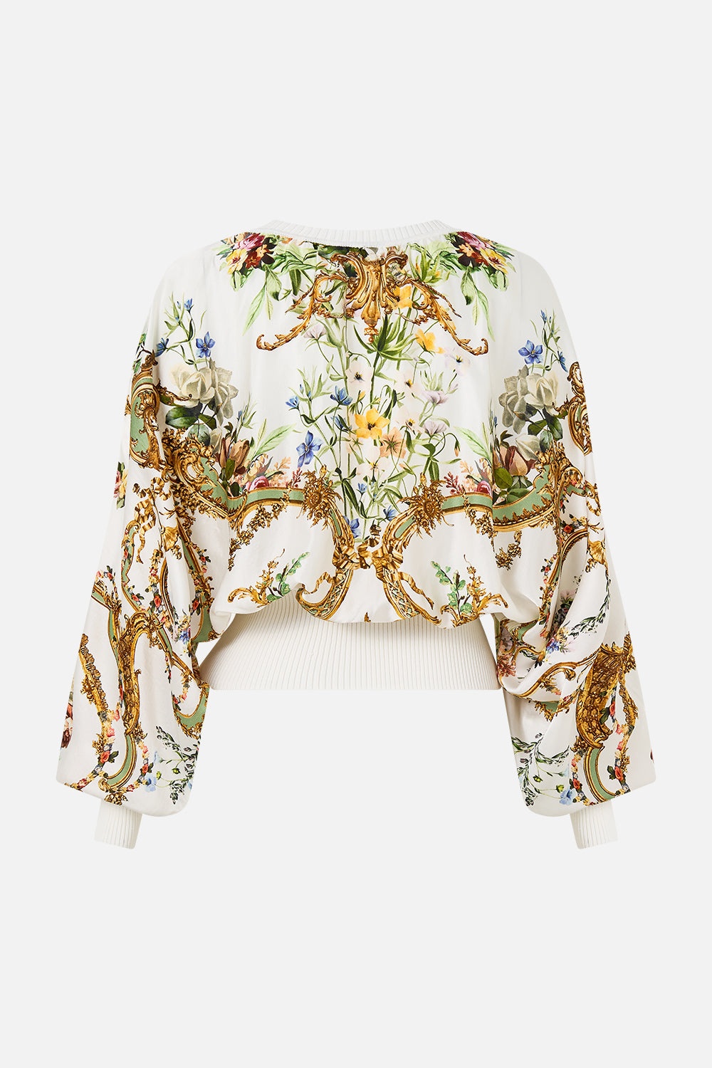 SILK BODY KNIT JUMPER - 7