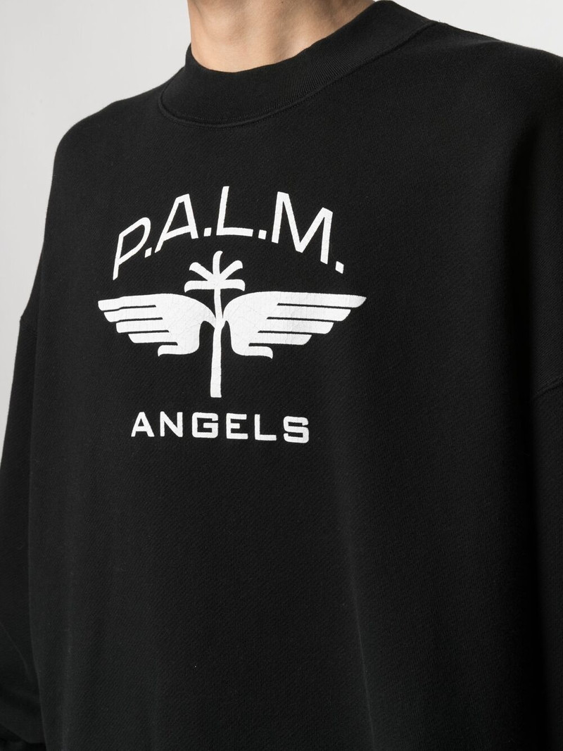 logo-print sweatshirt 5