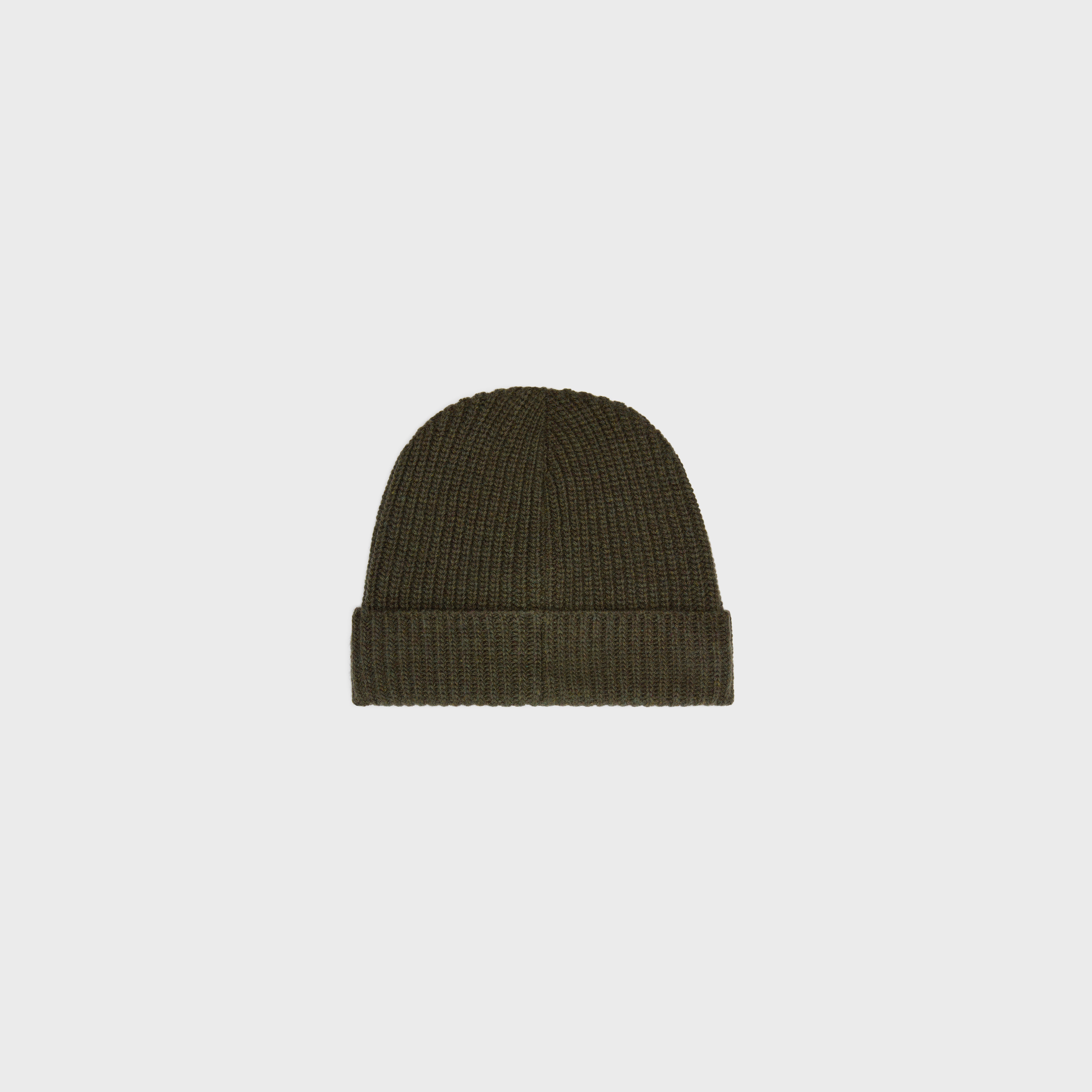 celine beanie in ribbed wool - 2