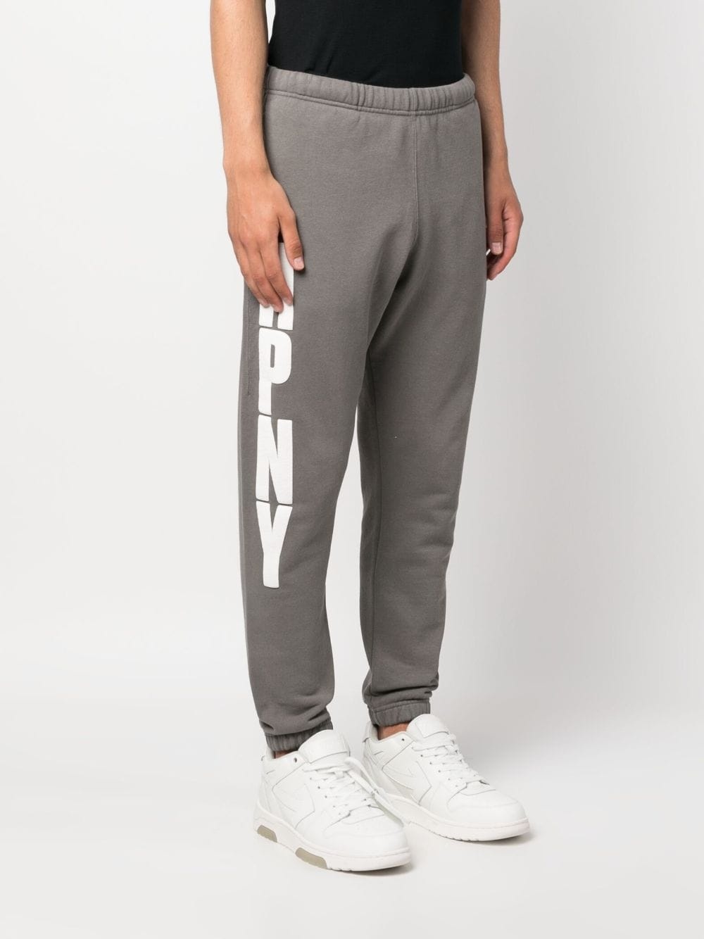 logo-print track pants - 3