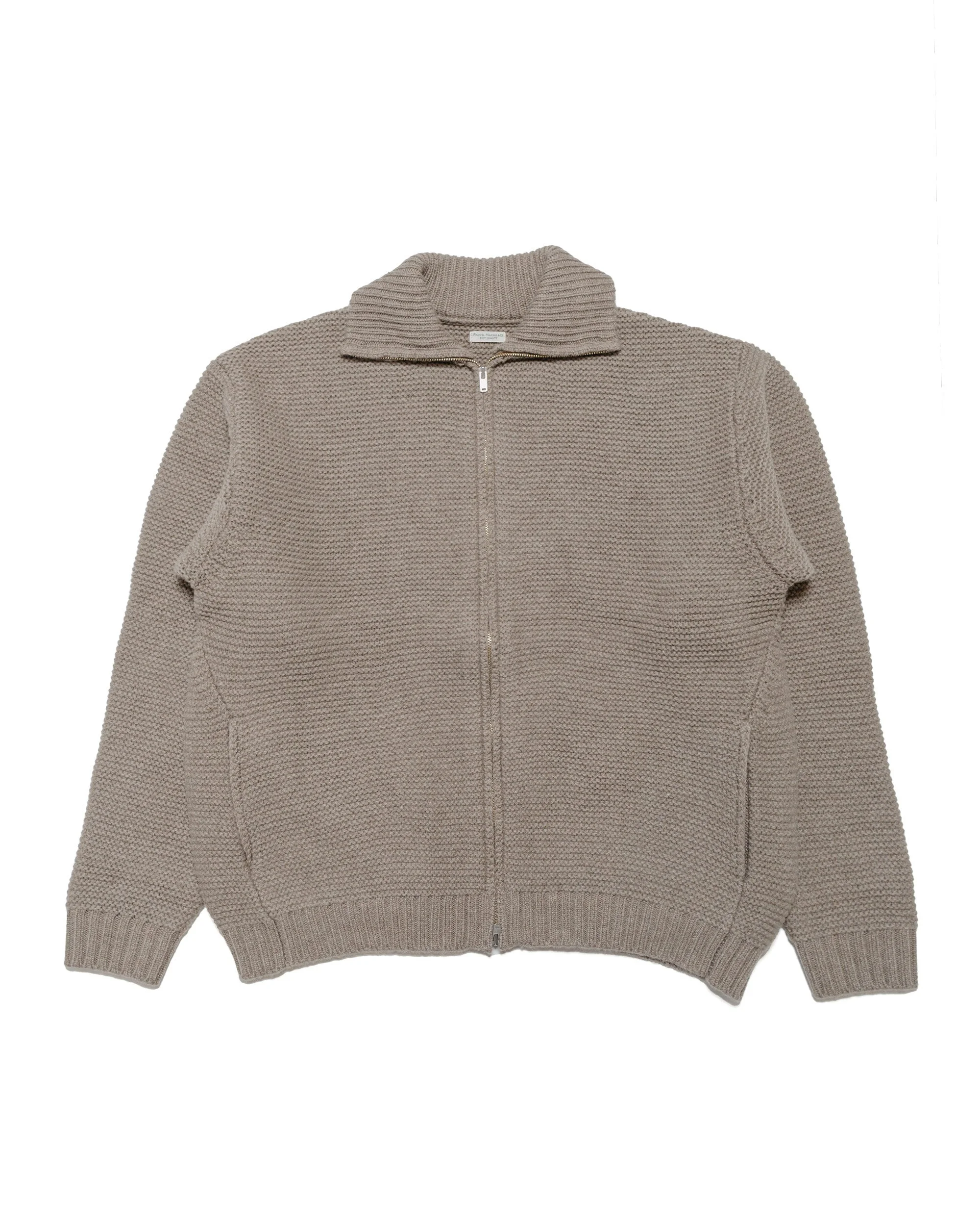 Full Zip Sporting Knit B.Gray - 1