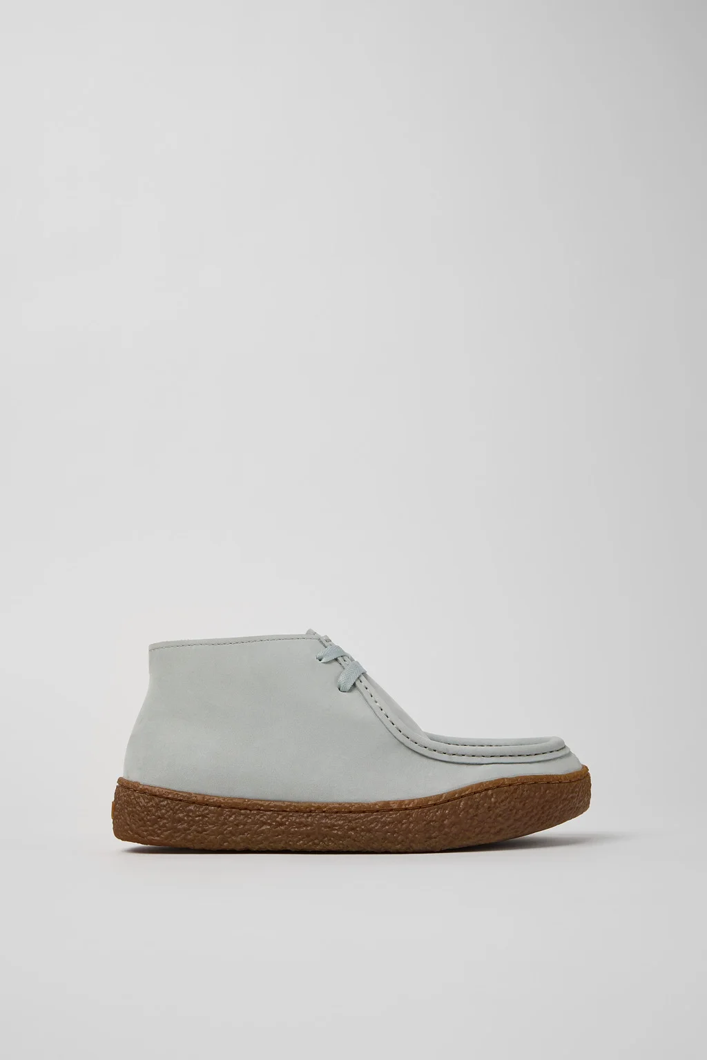 Peu Terreno Gray Nubuck Ankle Boots for Women. - 1