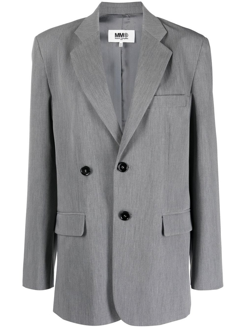 single-breasted boxy blazer 1