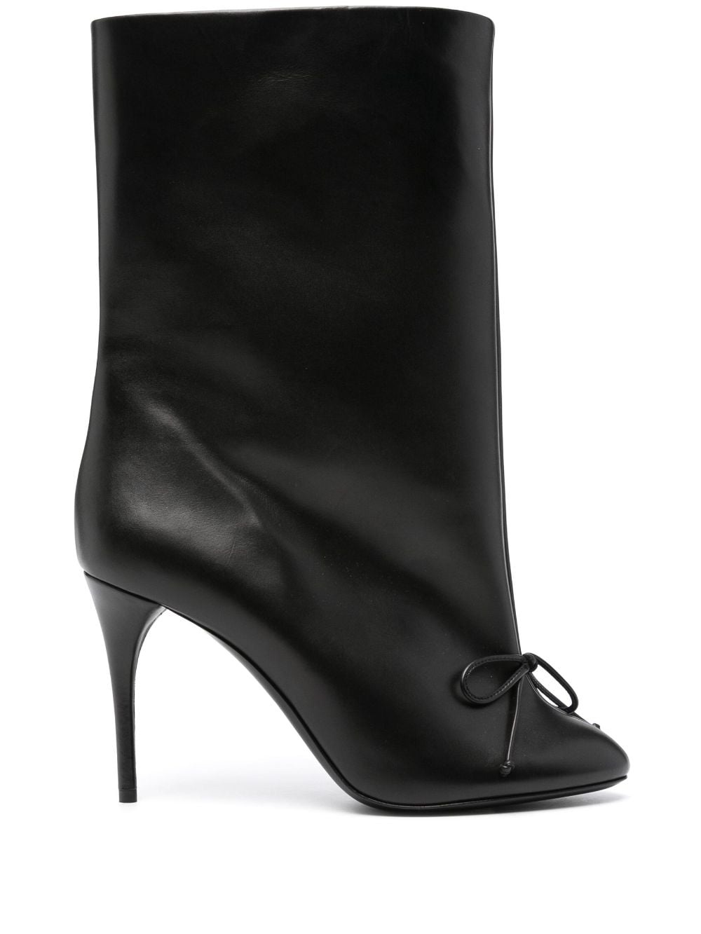 100mm bow-detailed boots - 1
