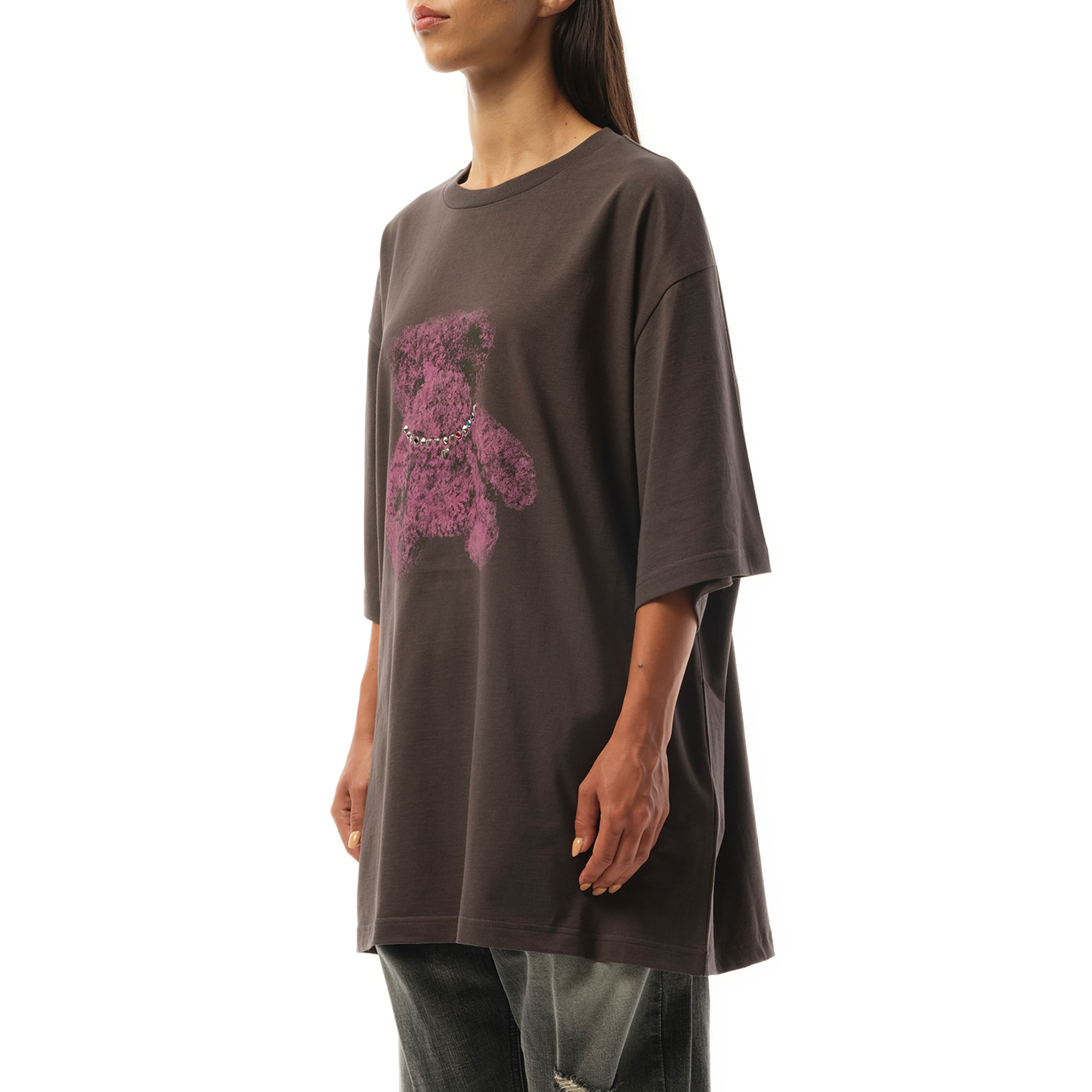 Pearl Bear T-Shirt in Charcoal - 5
