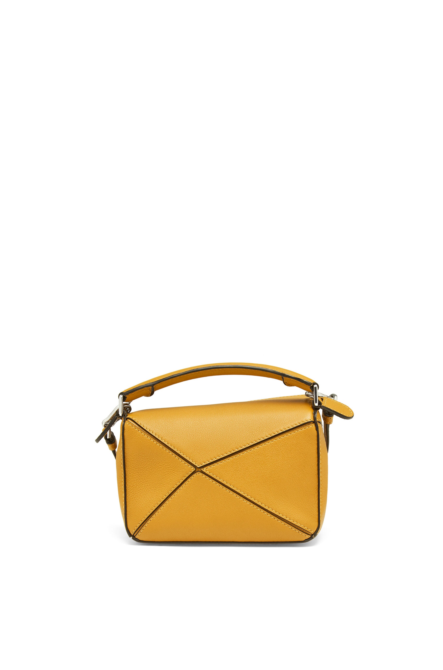 Mini Puzzle bag in soft grained calfskin - 4