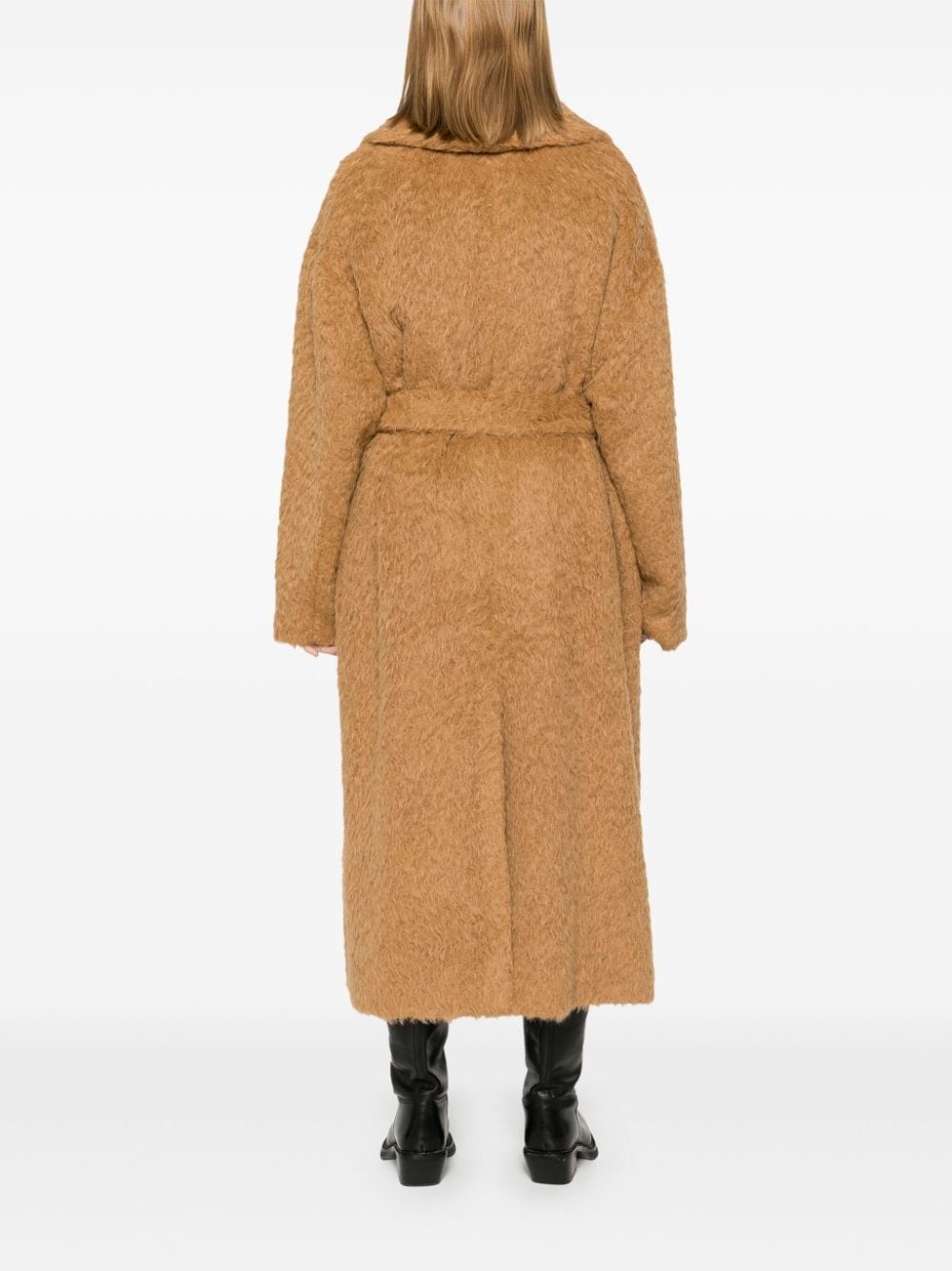 shawl-collar coat - 4