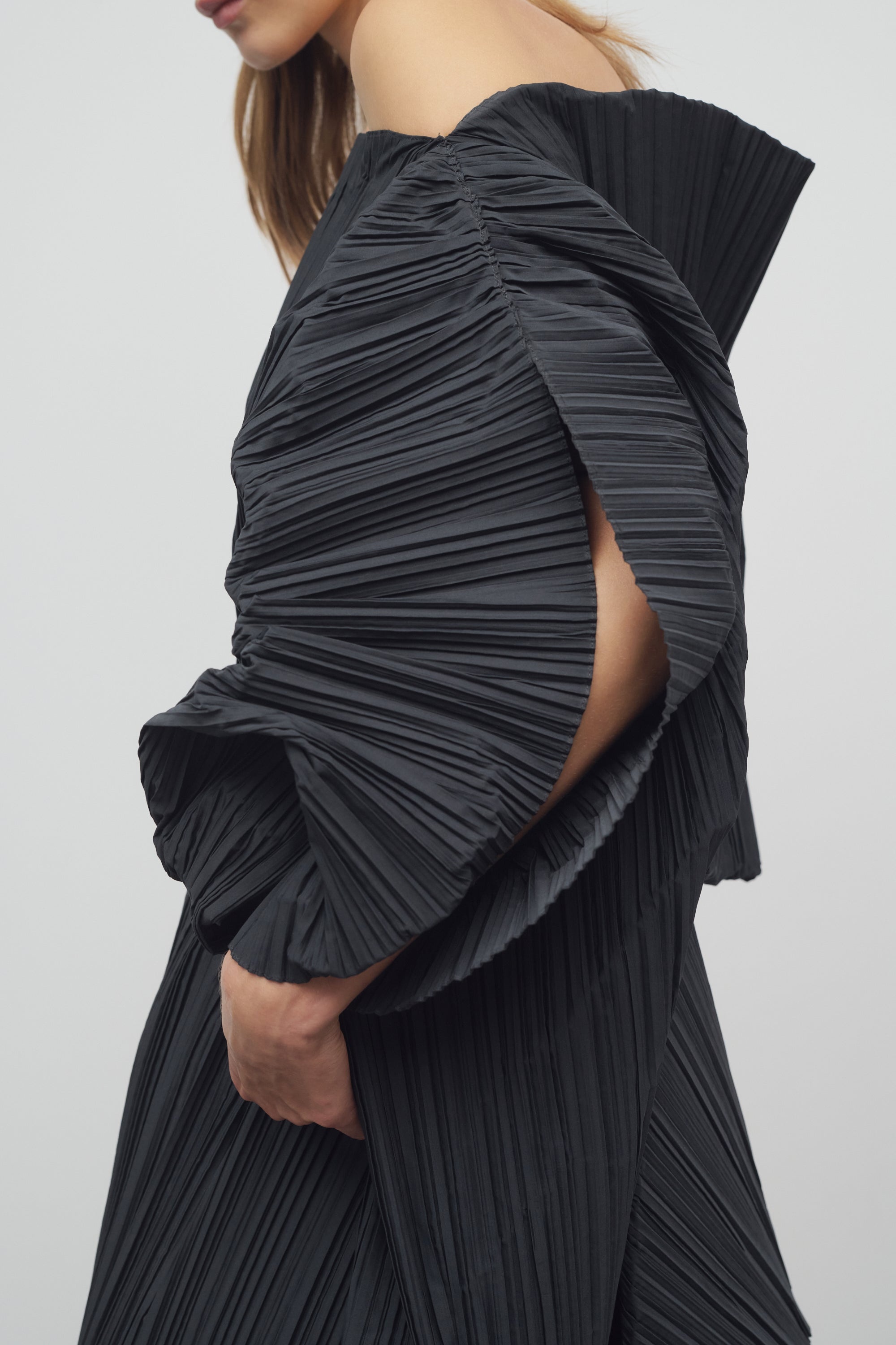 Akiko Top in Polyester and Wool - 6