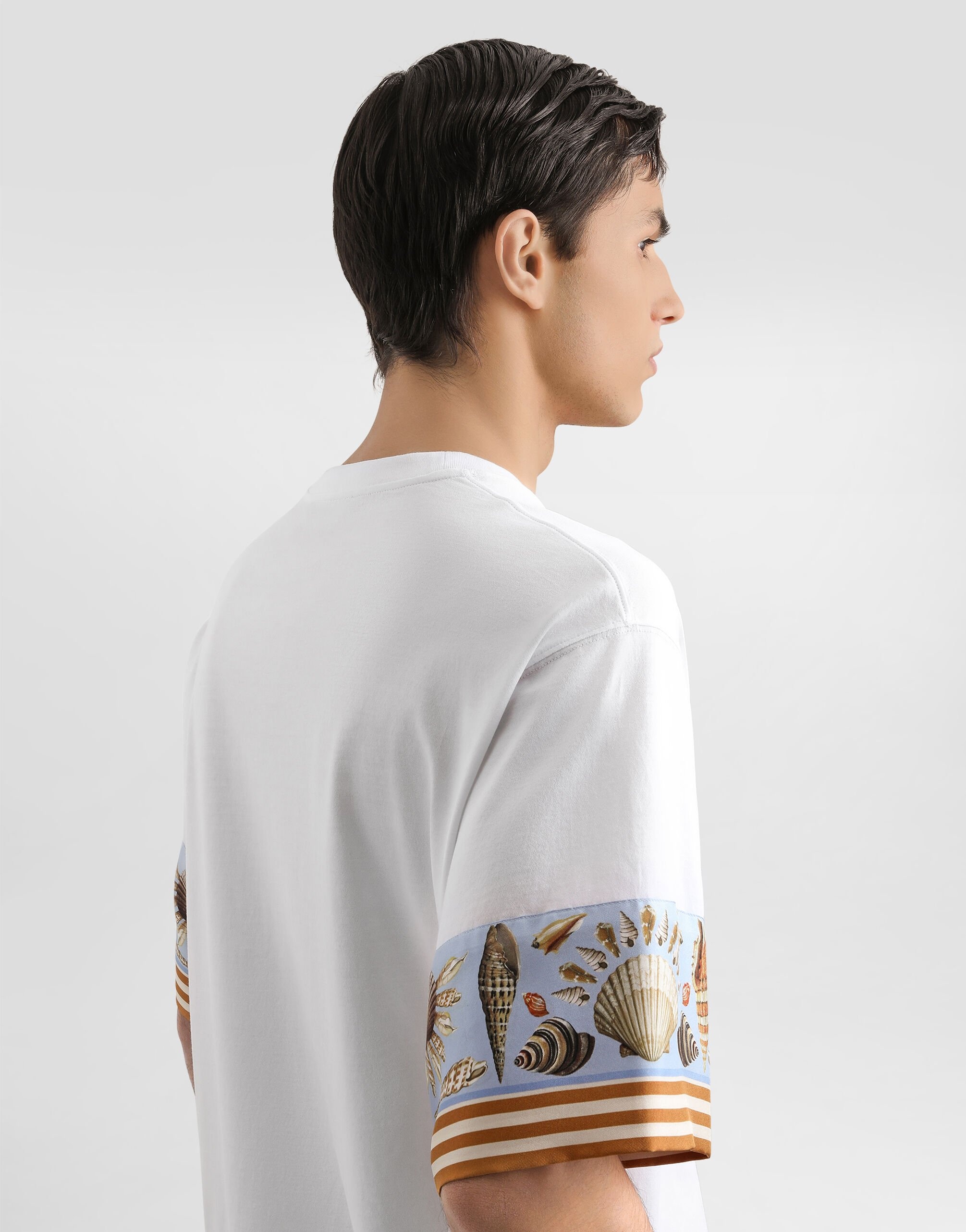 jersey t-shirt with print - 5