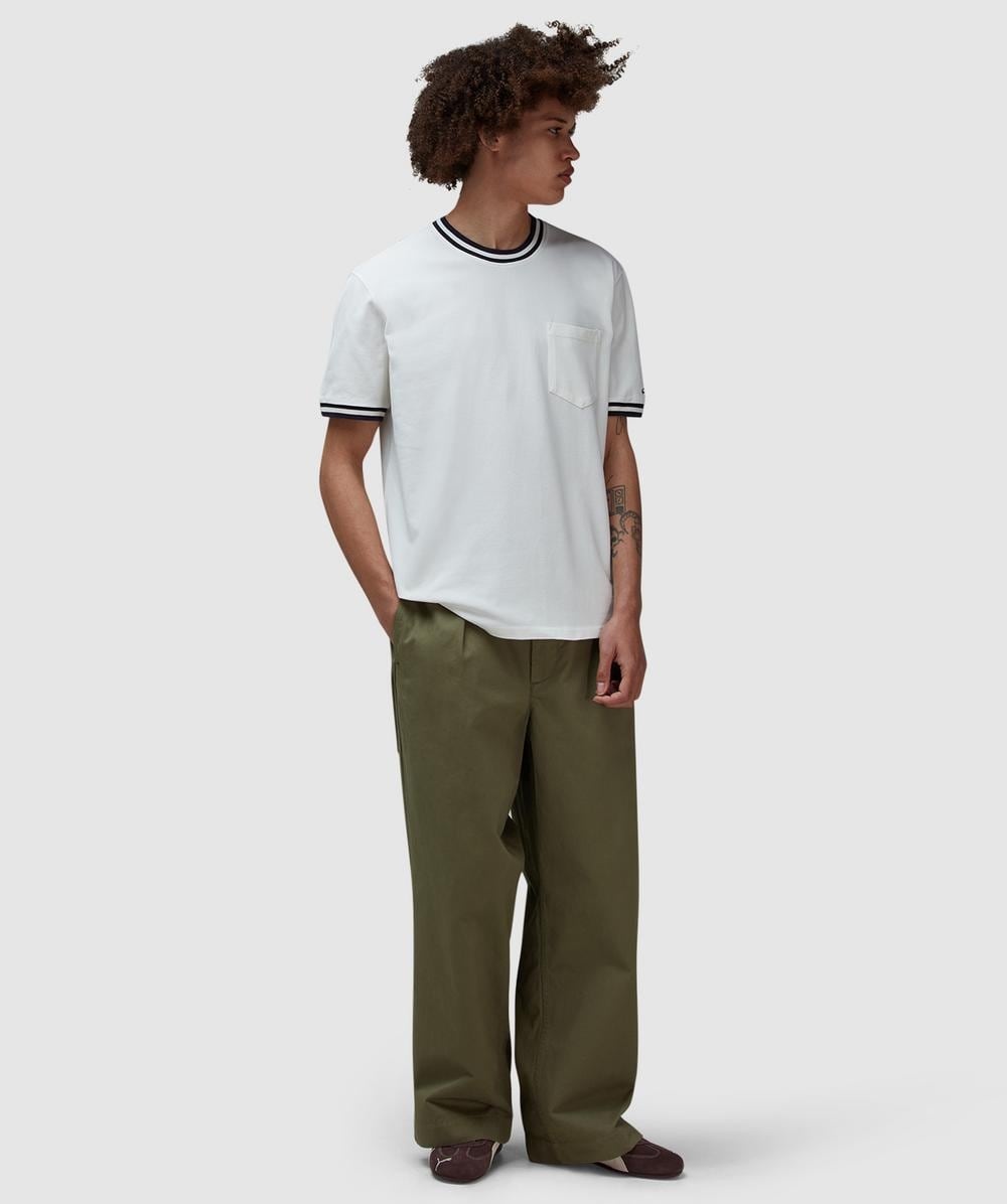 Noah Striped ringer t-shirt | REVERSIBLE