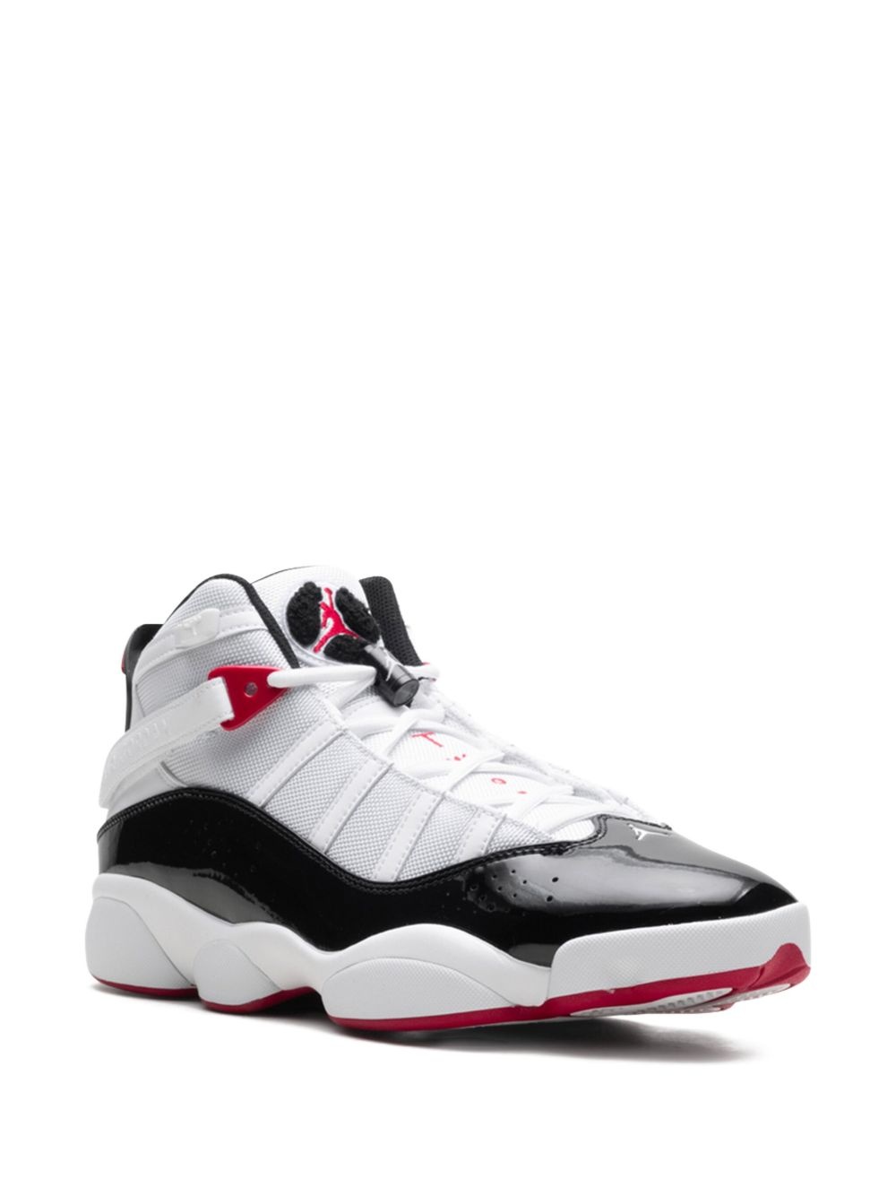 Jordan 6 Rings "Chicago Bulls - White/Varsity Red/Black" sneakers - 2