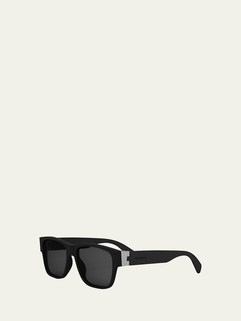 BVLGARI Aluminum Geometric Sunglasses outlook