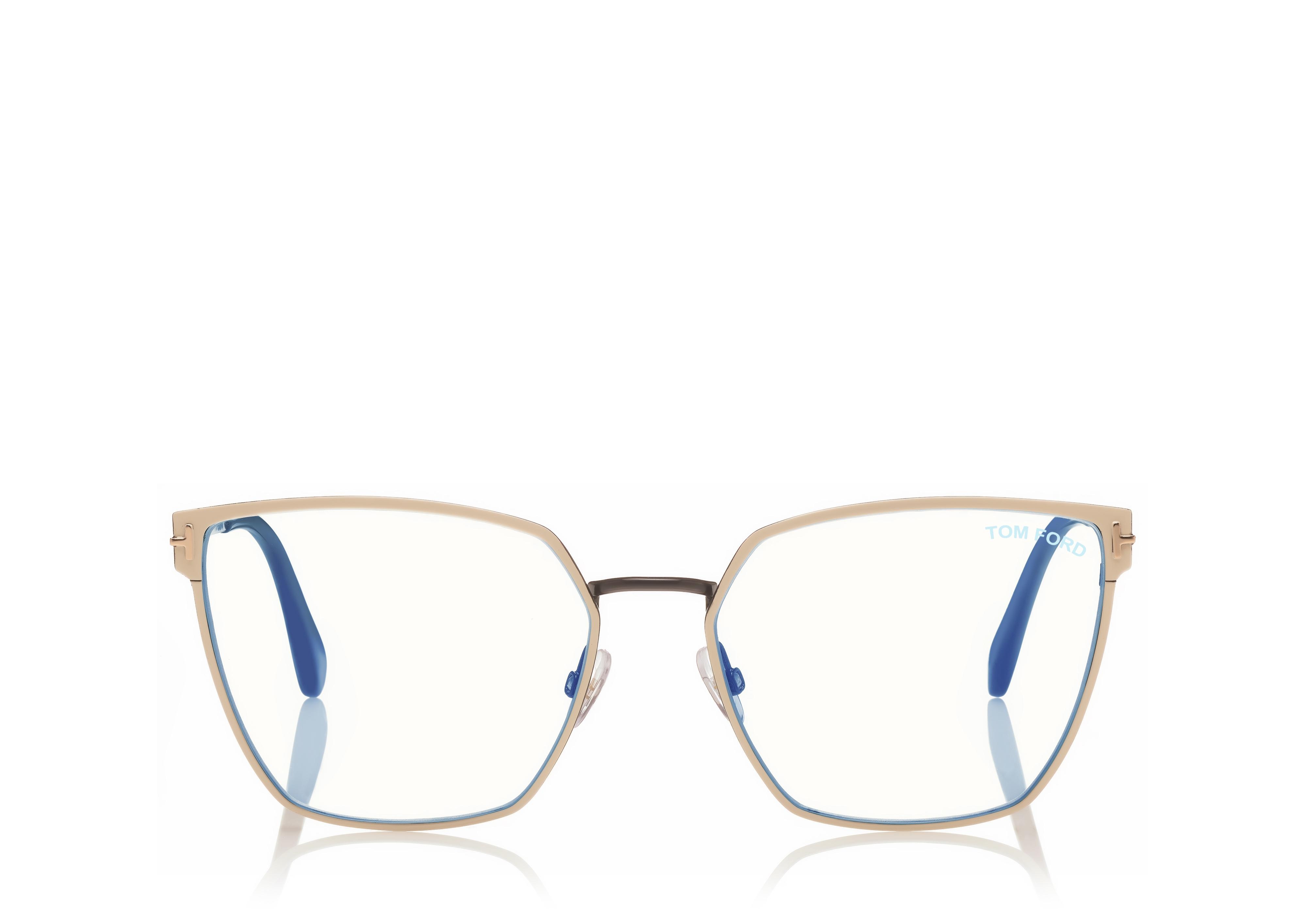 BLUE BLOCK SOFT SQUARE OPTICALS - 1