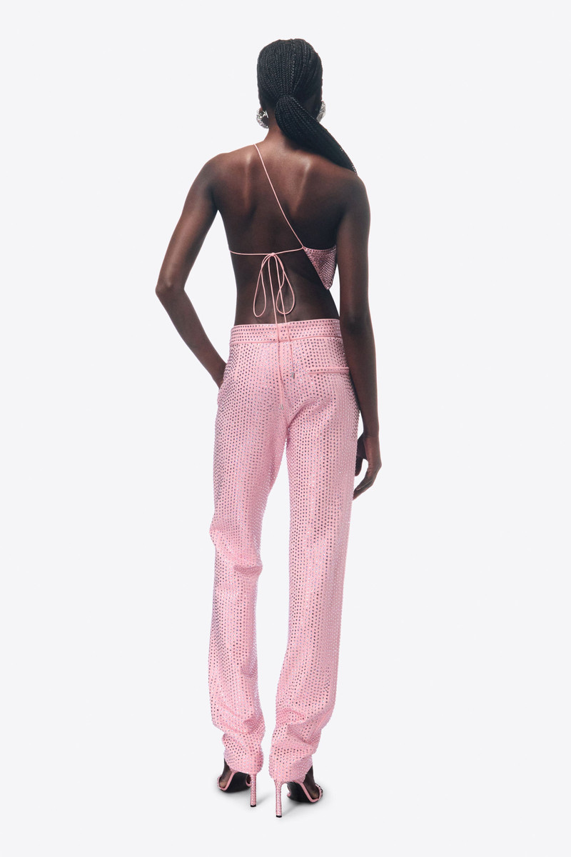 CRYSTAL EMBELLISHED TUXEDO PANT 5