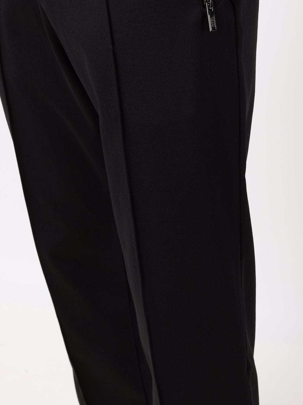 solid-colour slim-fit track pants - 5