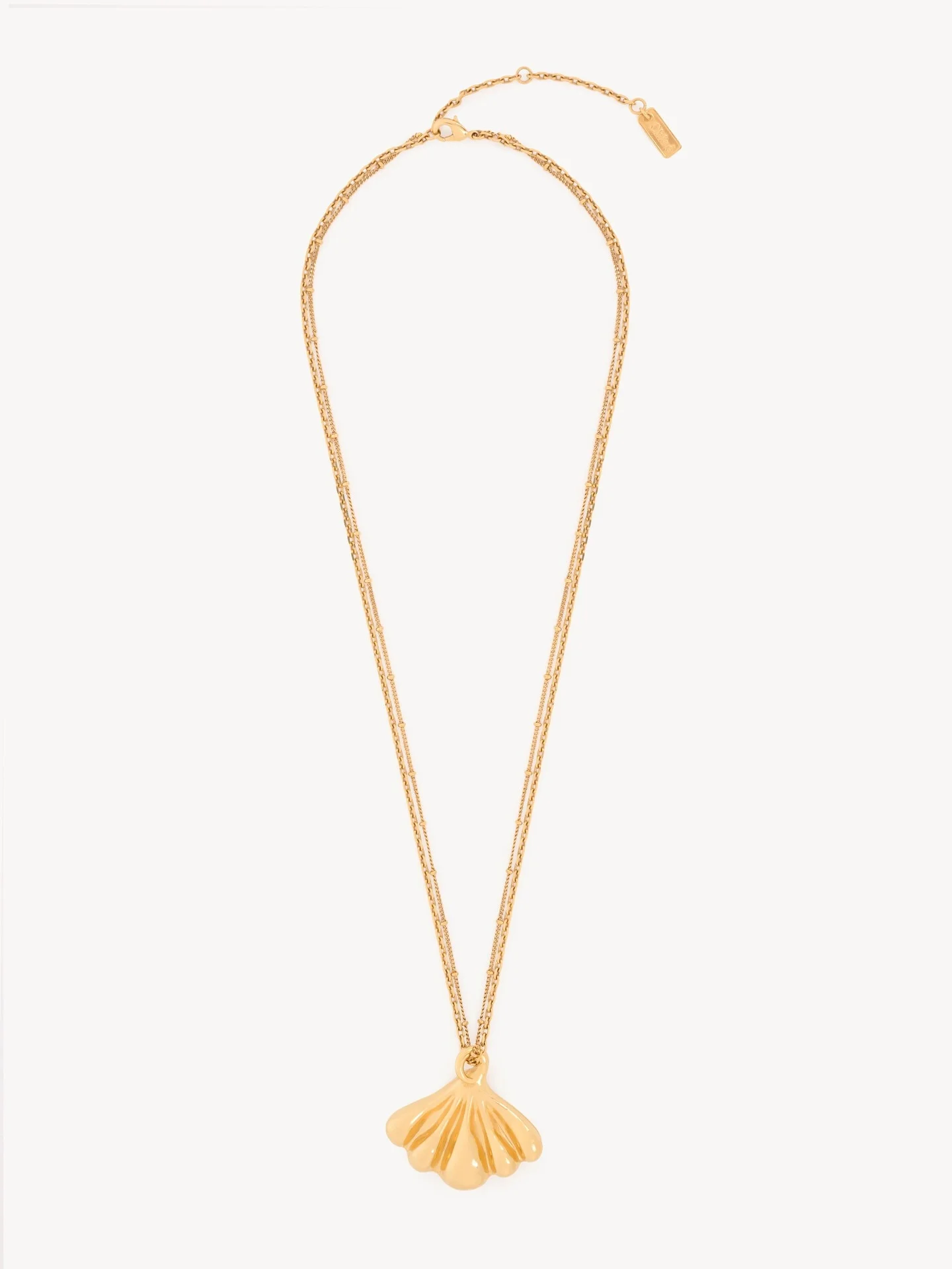 THE CHLOÉ MIRROR PENDANT NECKLACE - 1