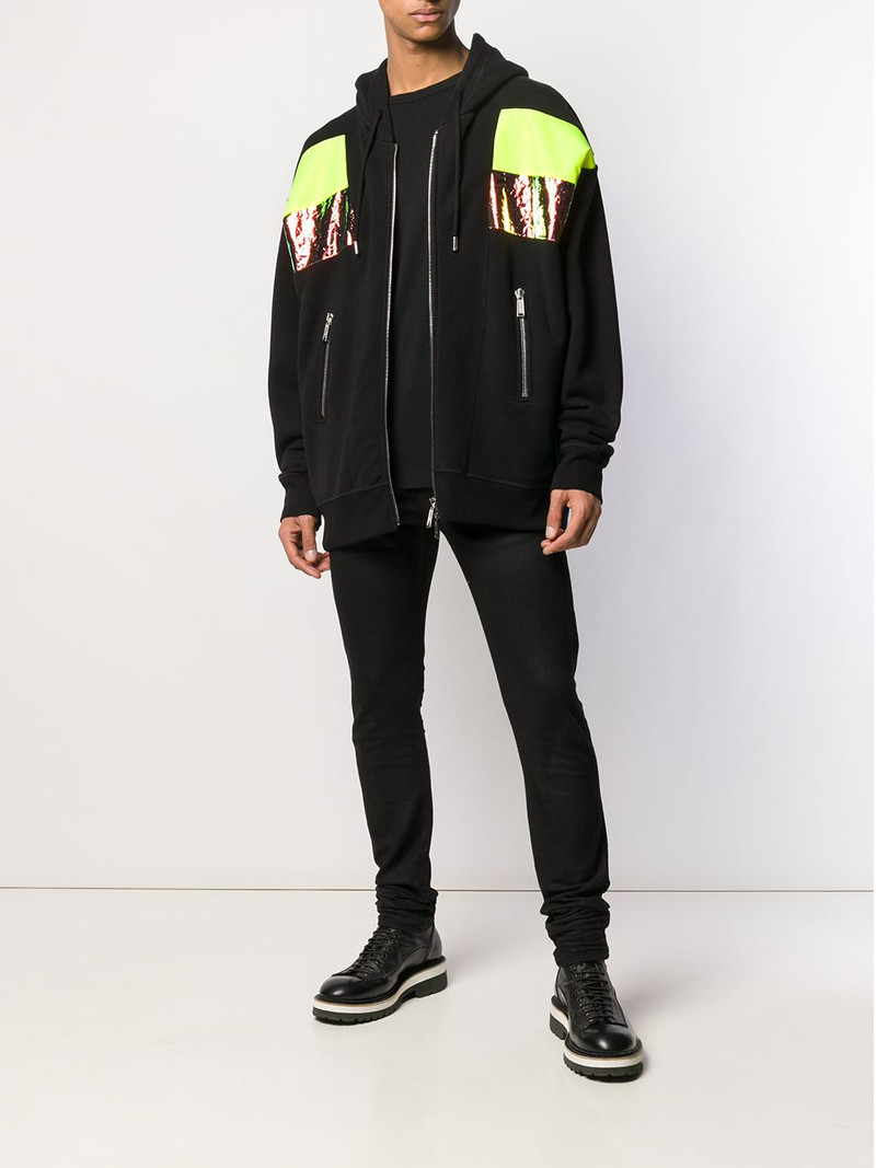 DSQUARED2 paneled hoodie outlook