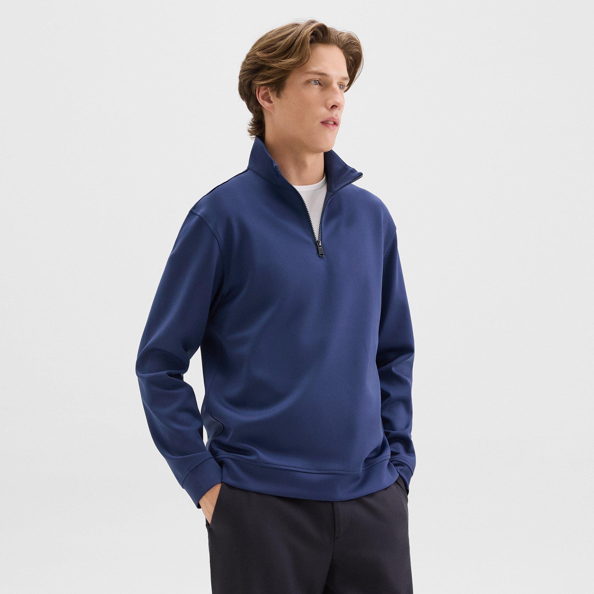 Quarter-Zip Sweatshirt in Scuba - 3
