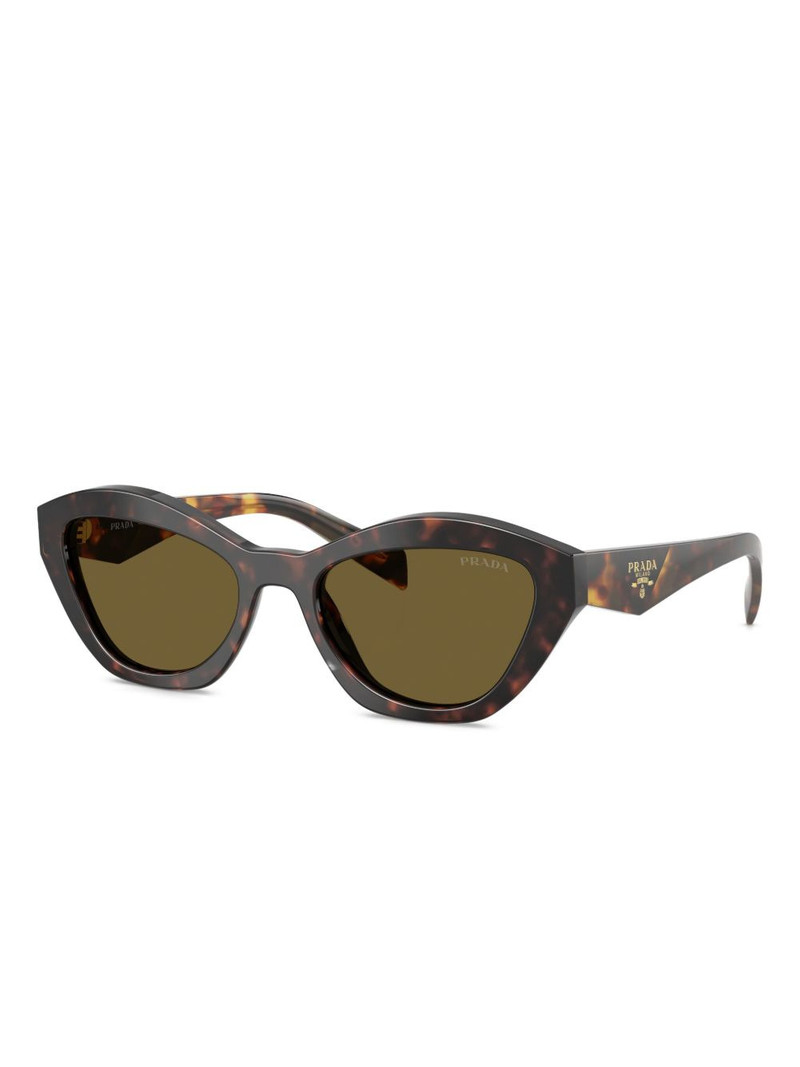 Prada logo-detail cat-eye sunglasses outlook