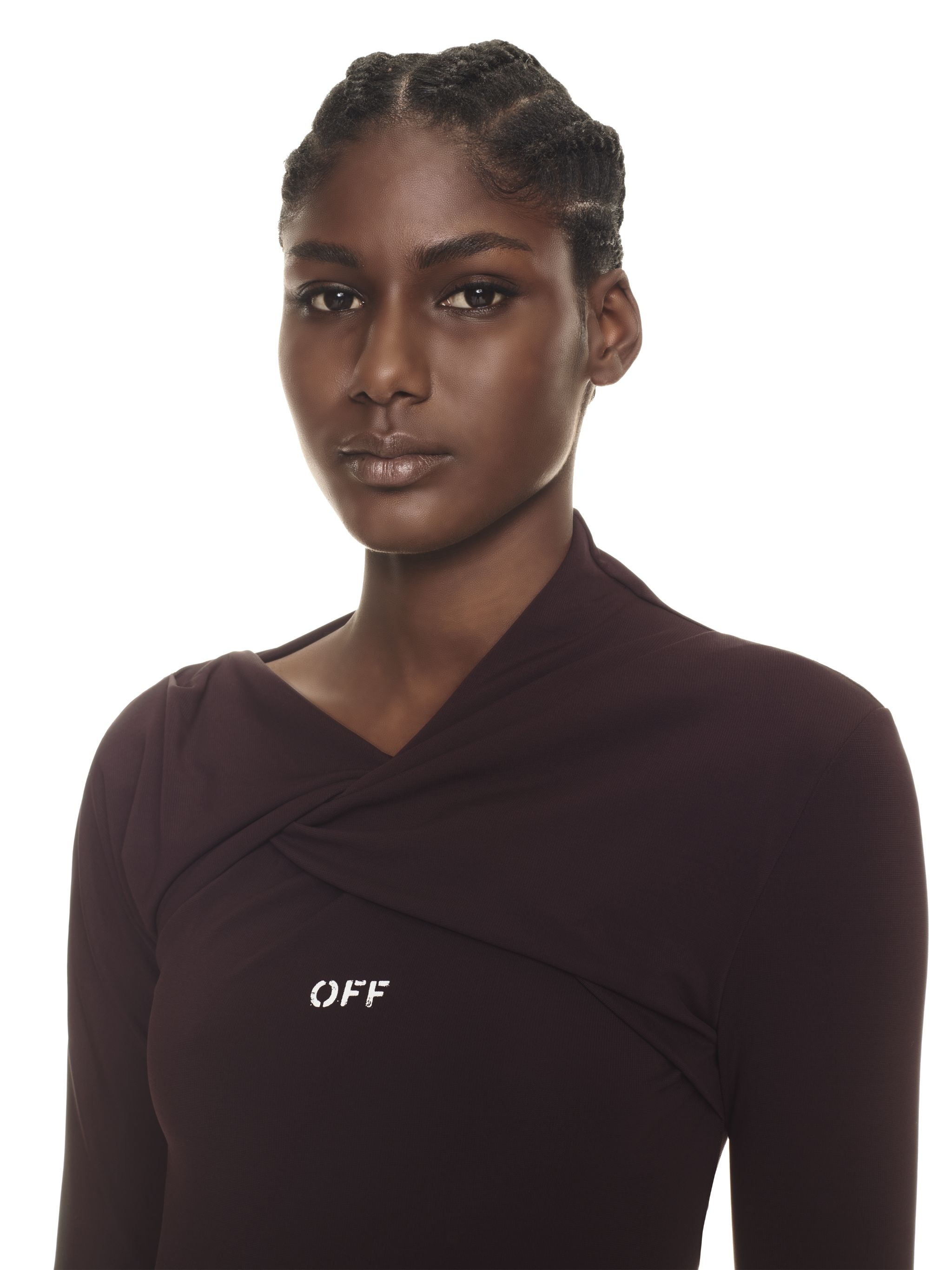 Fluid Jer Twist Mini Dress - 5