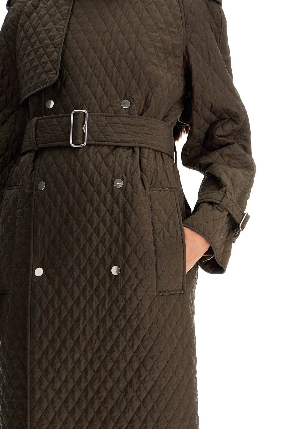BURBERRY｜COATS (Long Quilted Nylon Trench Coat (8093068 Burberry Long Quilted Nylon Trench Coat | REVERSIBLE