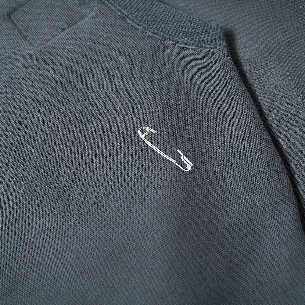 Uniform Experiment Panel Sleeve Wide Crew Sweat - 3