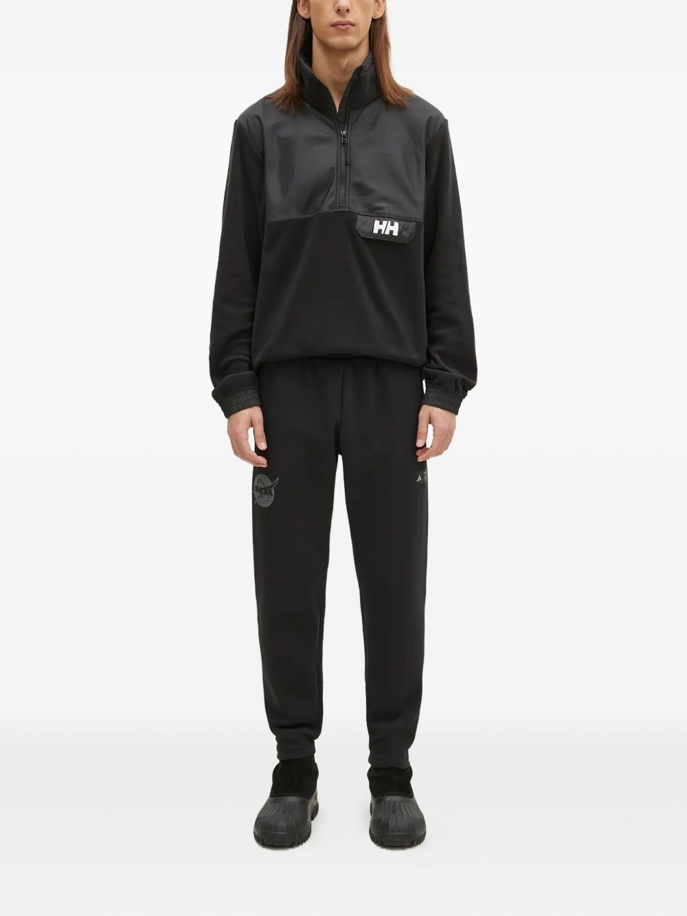 logo-print trousers - 2