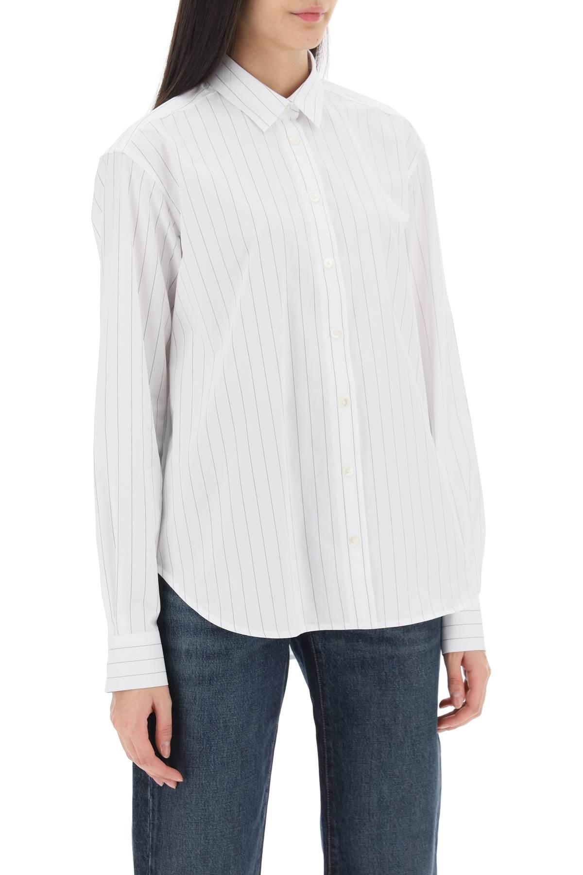 PINSTRIPED BOXY SHIRT - 3