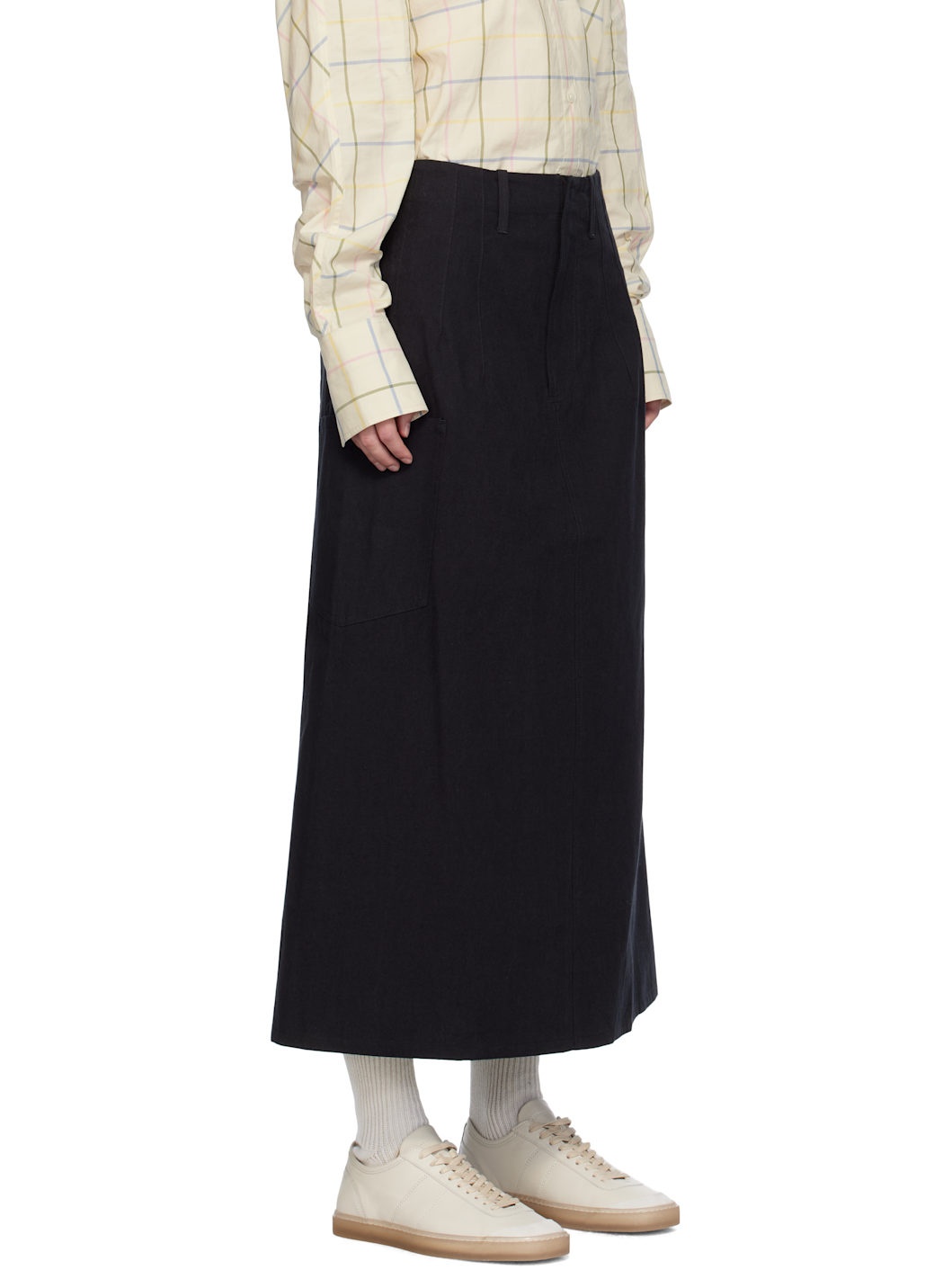 Black 'The Scout' Maxi Skirt - 2