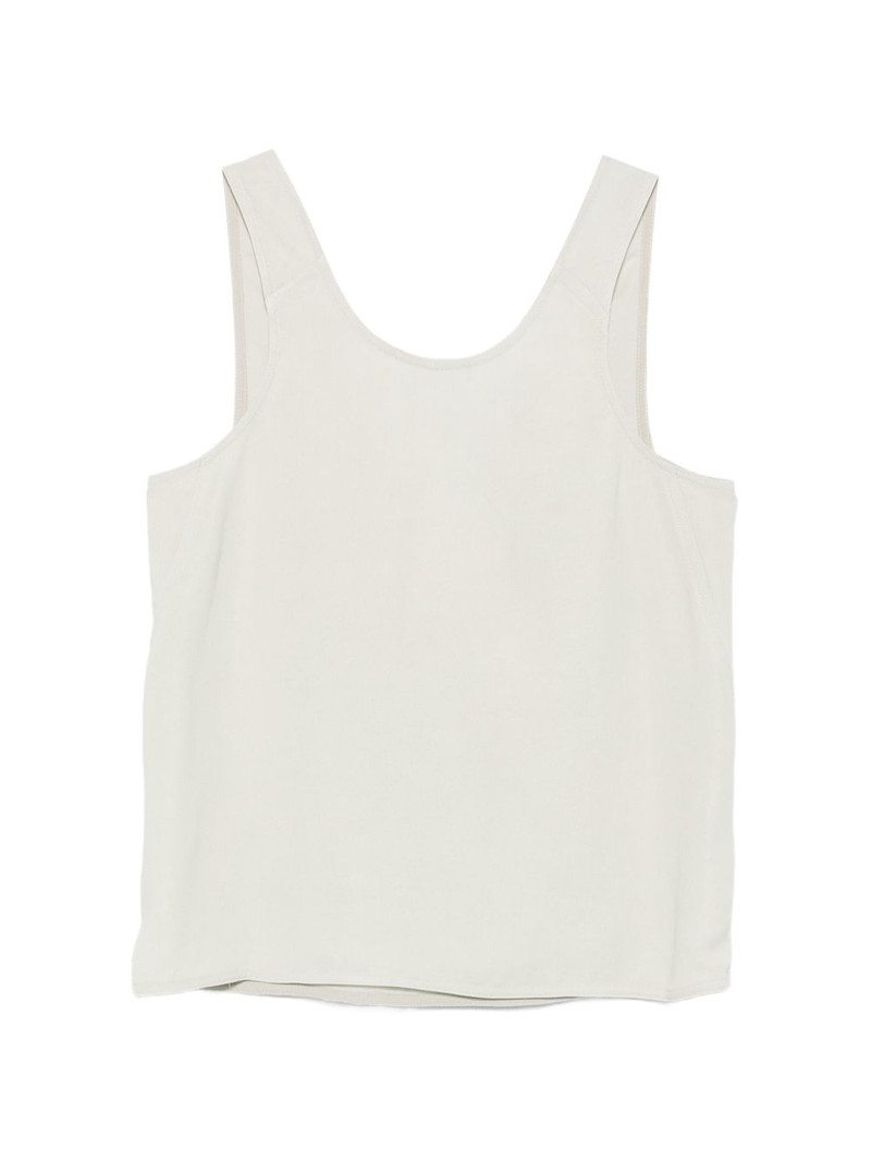 christian wijnants V-neck sleeveless top outlook