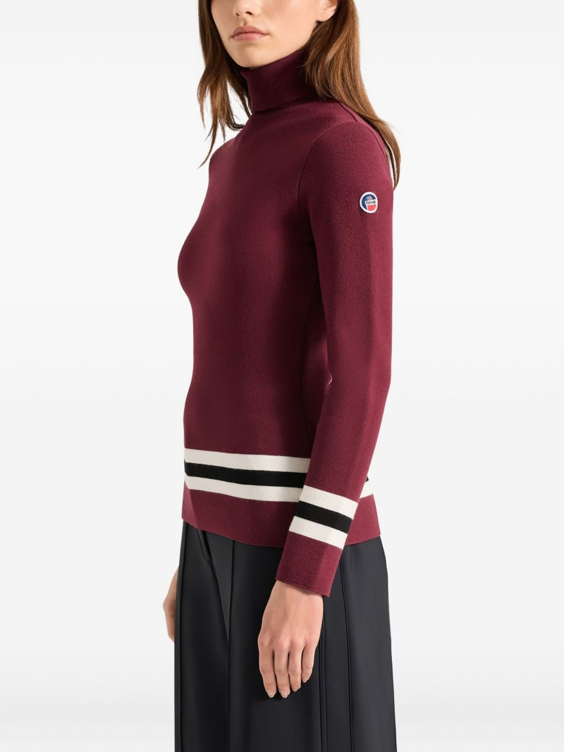 Judith roll-neck striped sweater 4