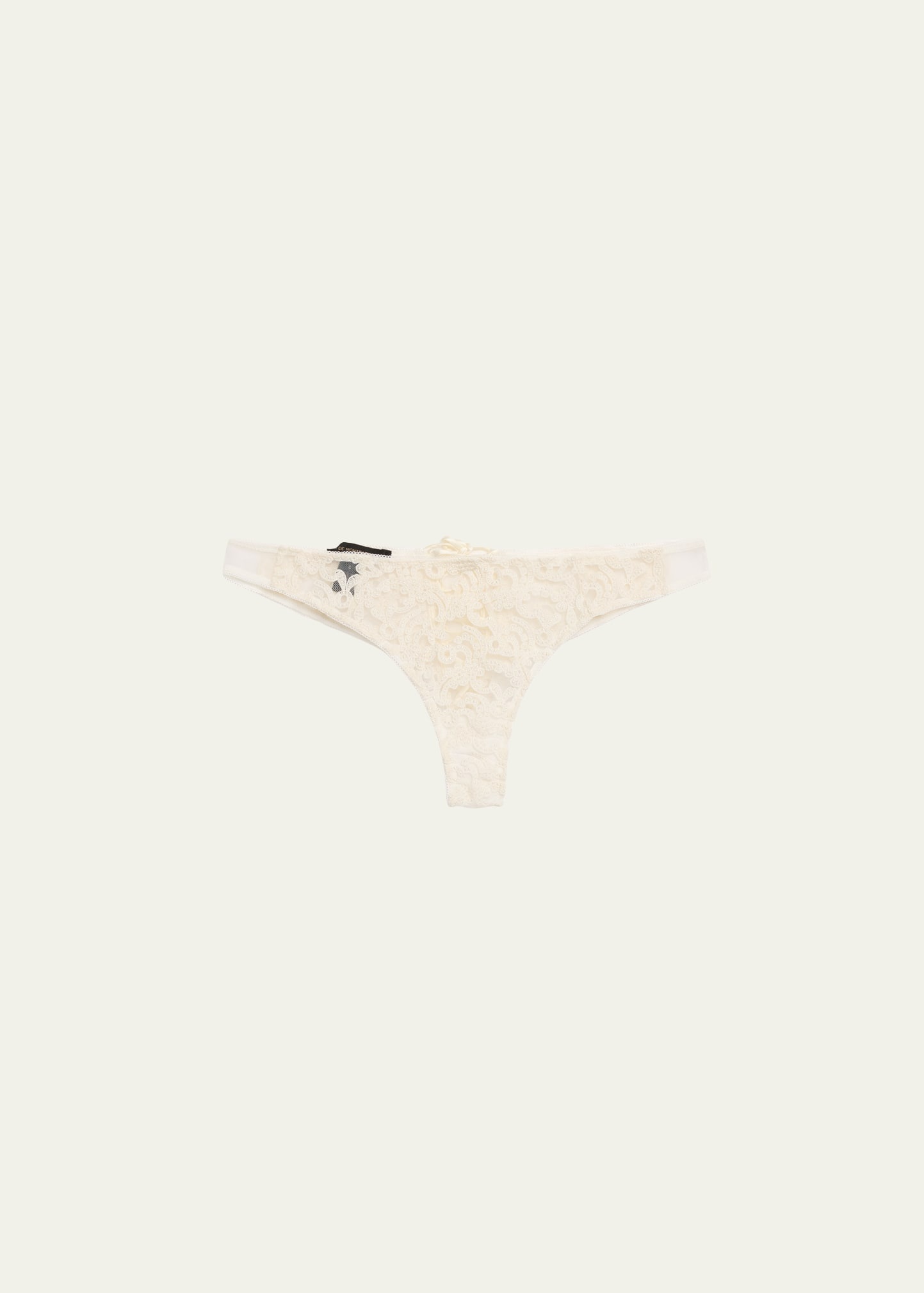 Lola Embroidered Corset Panty - 1