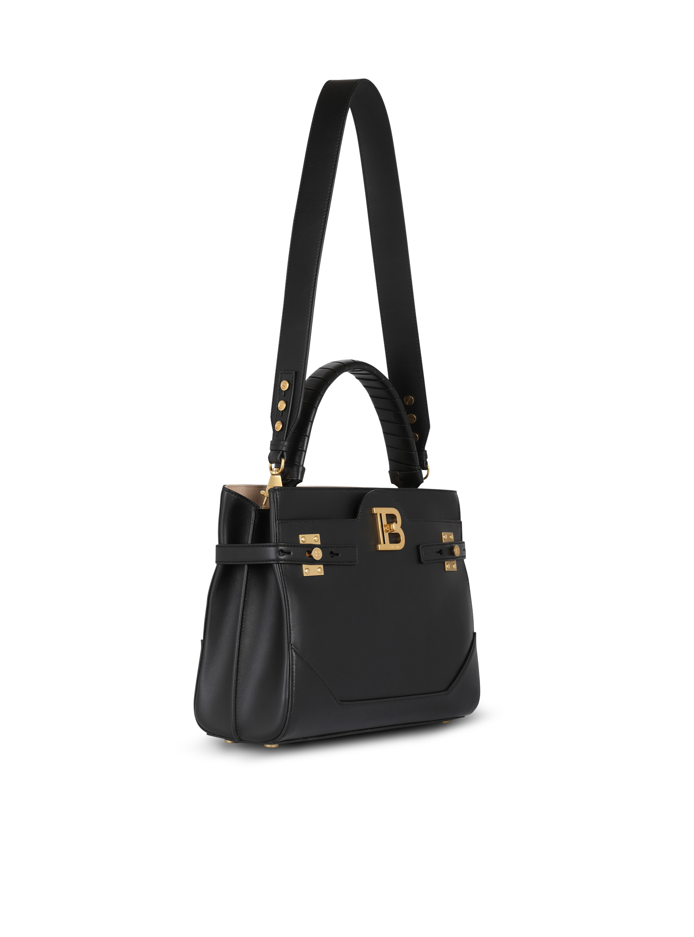 Leather B-Buzz Top Handle bag - 3