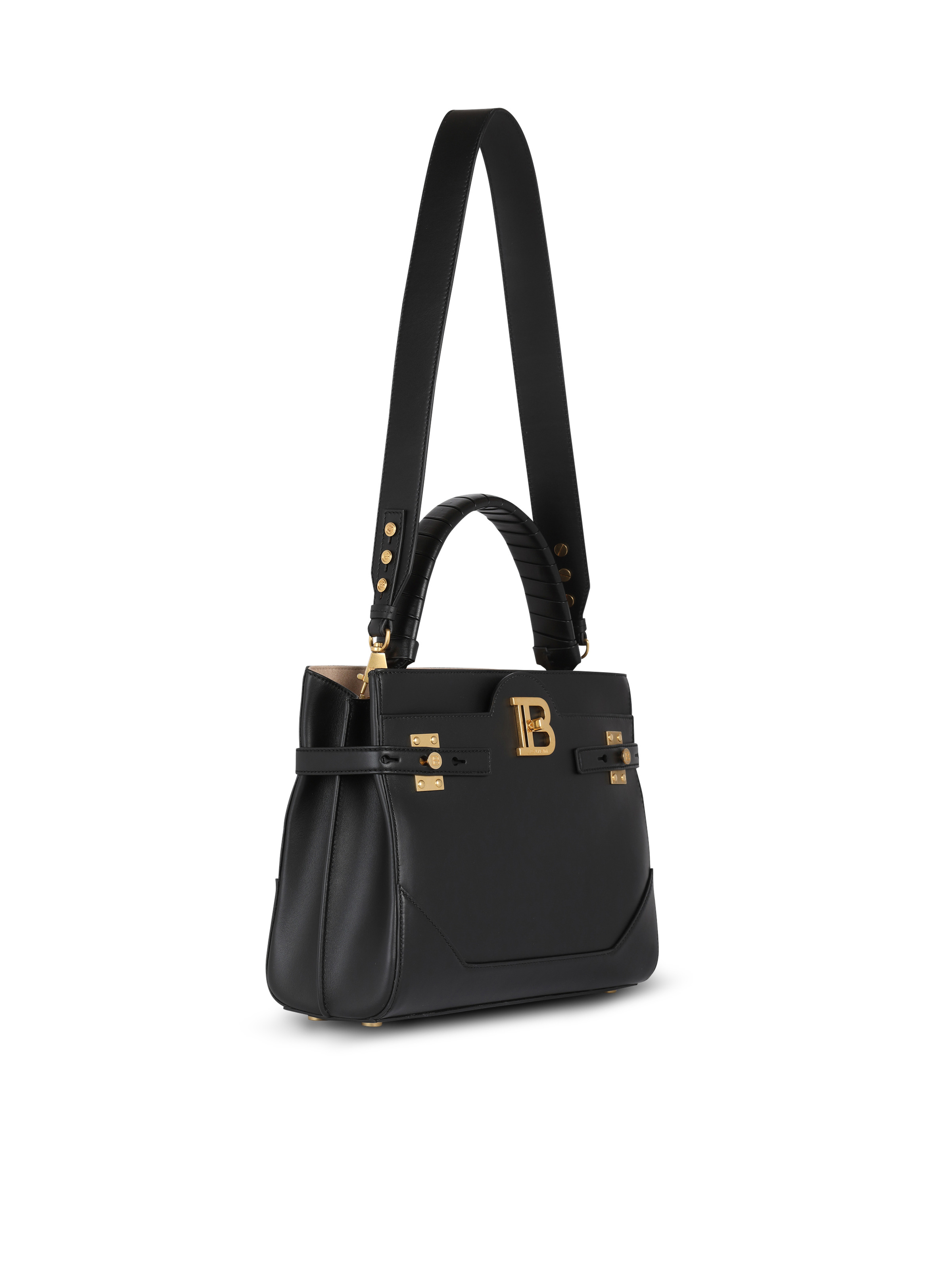 Balmain Leather B-Buzz Top Handle bag | REVERSIBLE