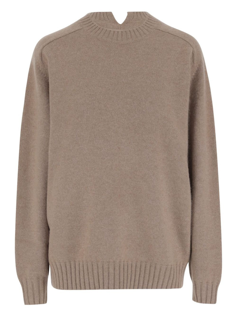 crew-neck cashmere sweater 1