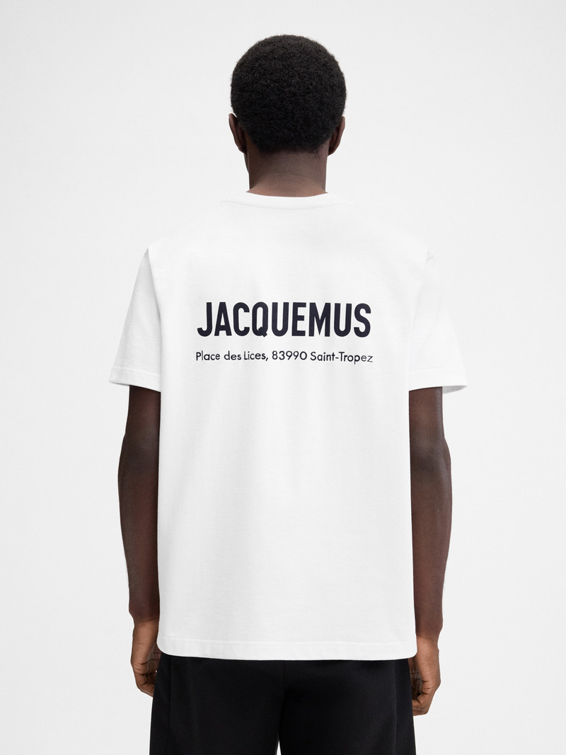 The Saint Tropez Place des Lices address t-shirt 3