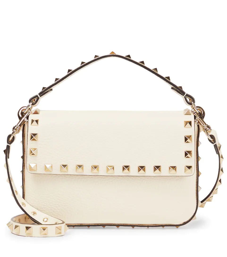 Rockstud Small leather crossbody bag - 1