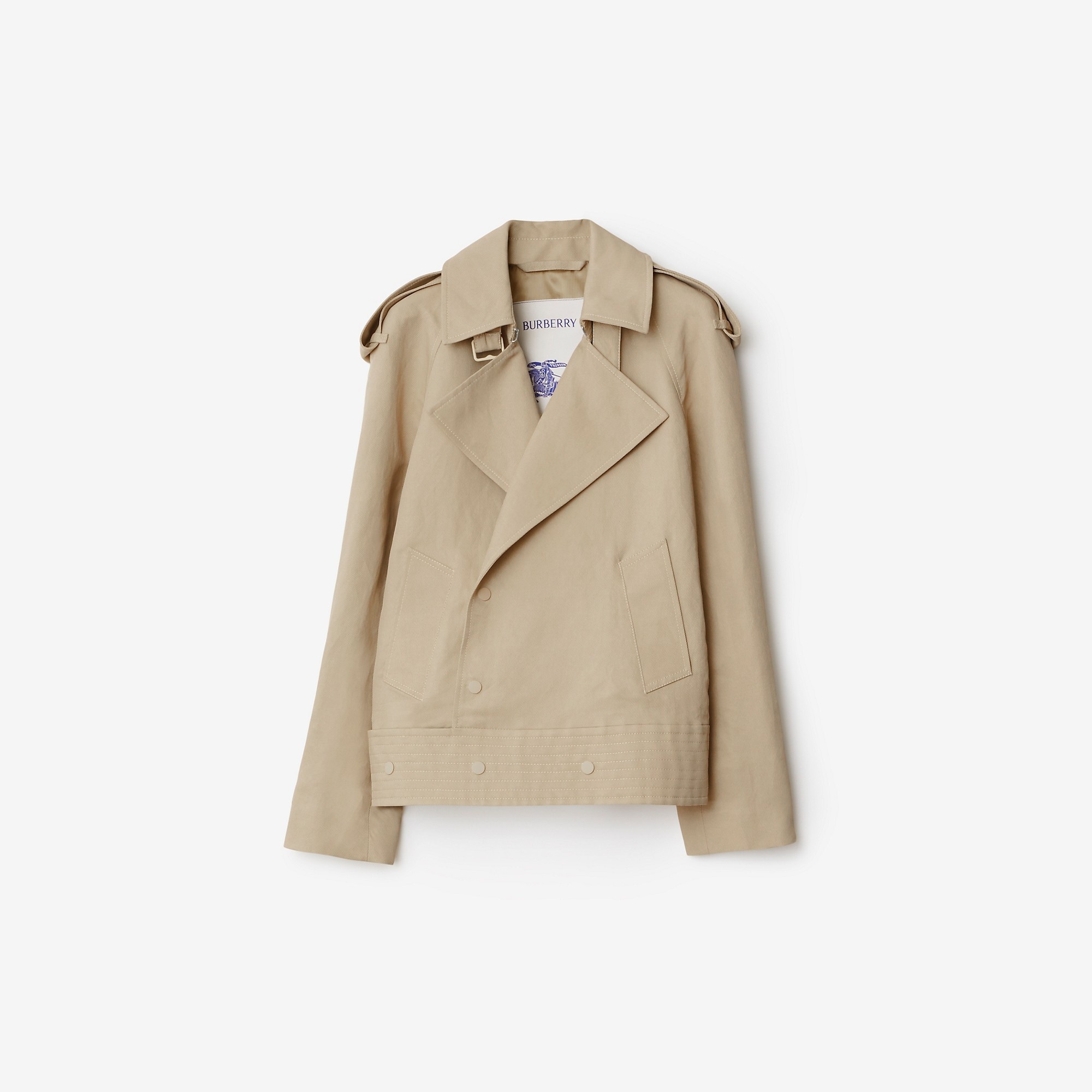 Canvas Trench Jacket - 1