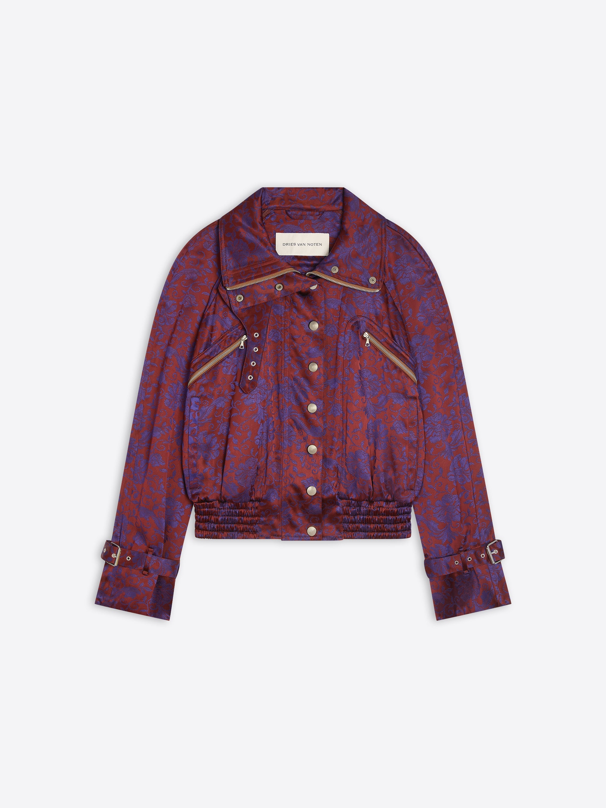 JACQUARD BOMBER - 1