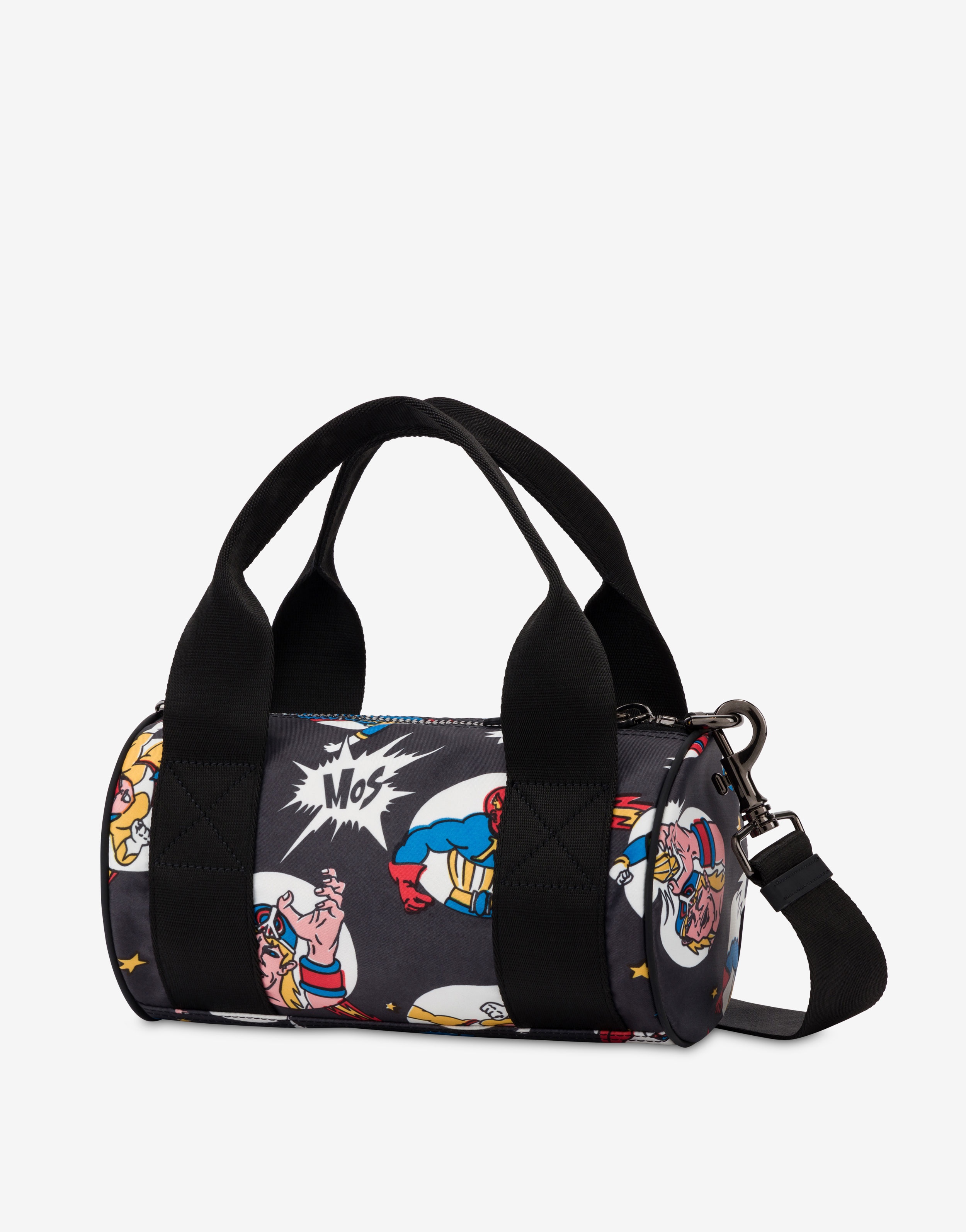 ALLOVER CARTOON NYLON BAG - 2