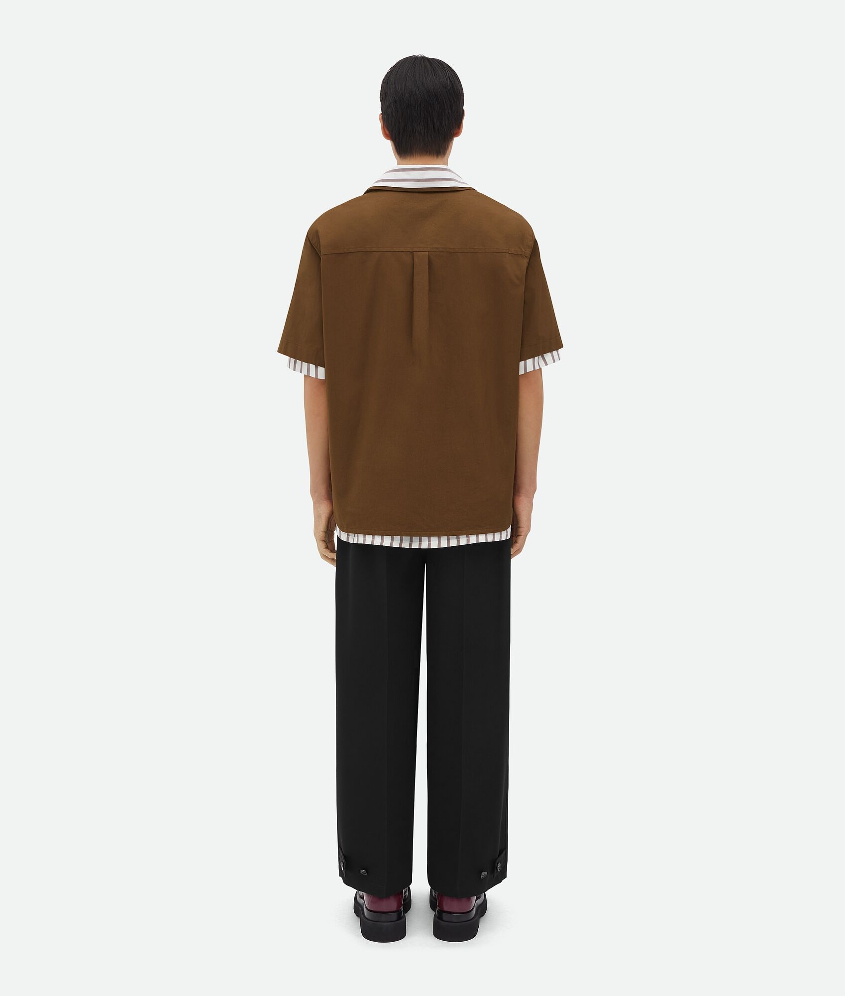 Double Layer Cotton And Silk Shirt - 3