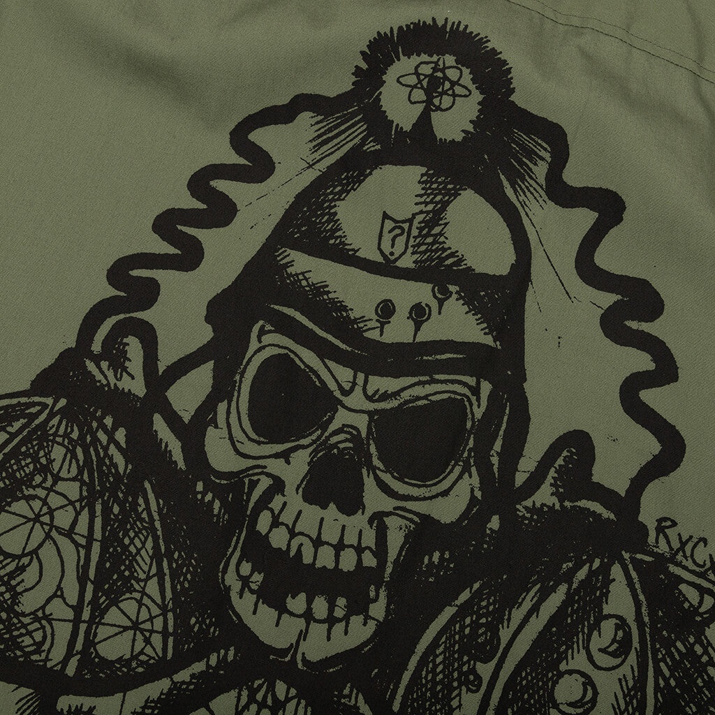 NEIGHBORHOOD X BABYLON BD SHIRT SS-2 - OLIVE DRAB - 4