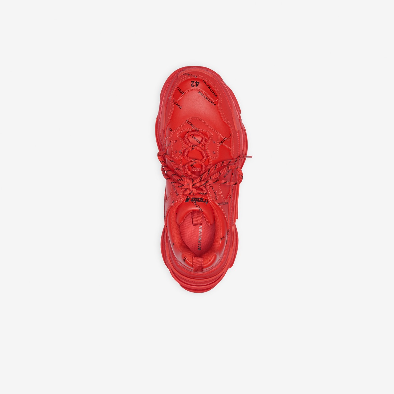 Allover Logo Triple S Sneaker - 4