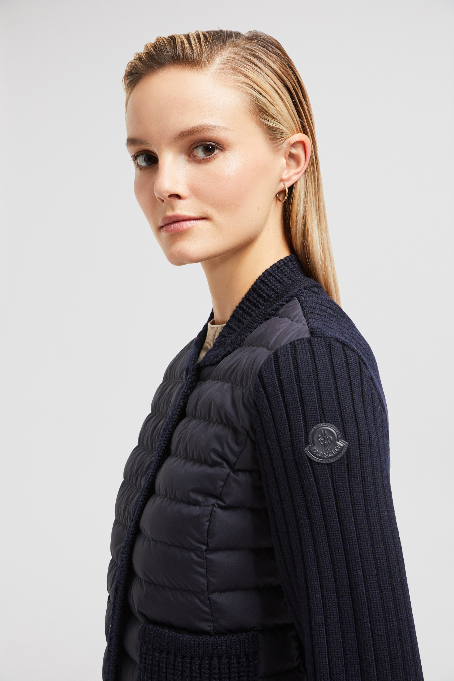 Padded Wool Cardigan - 4