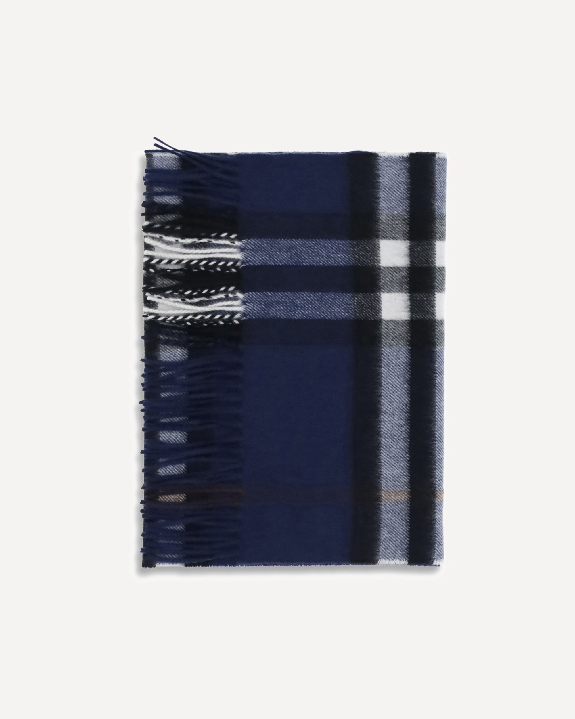 Cashmere Check pattern Scarf - 1