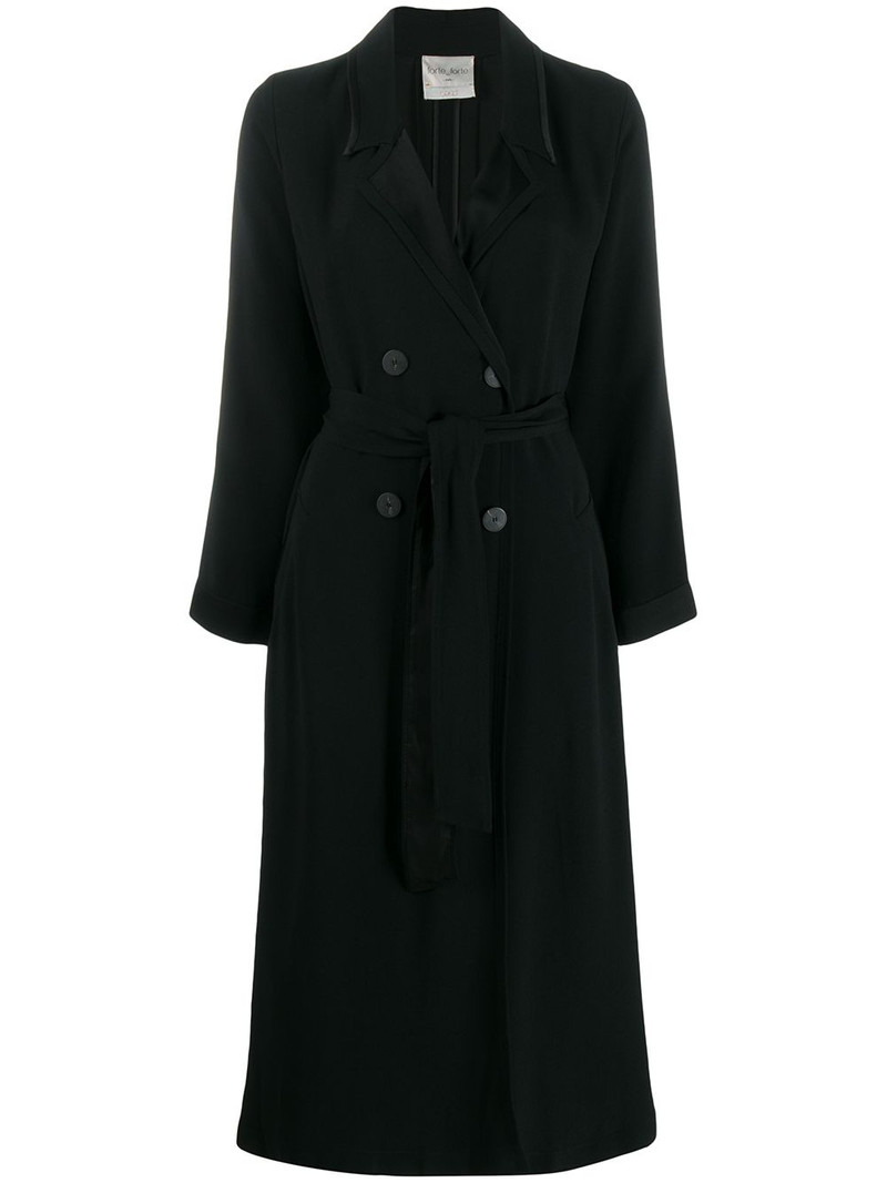 belted double breasted coat 1