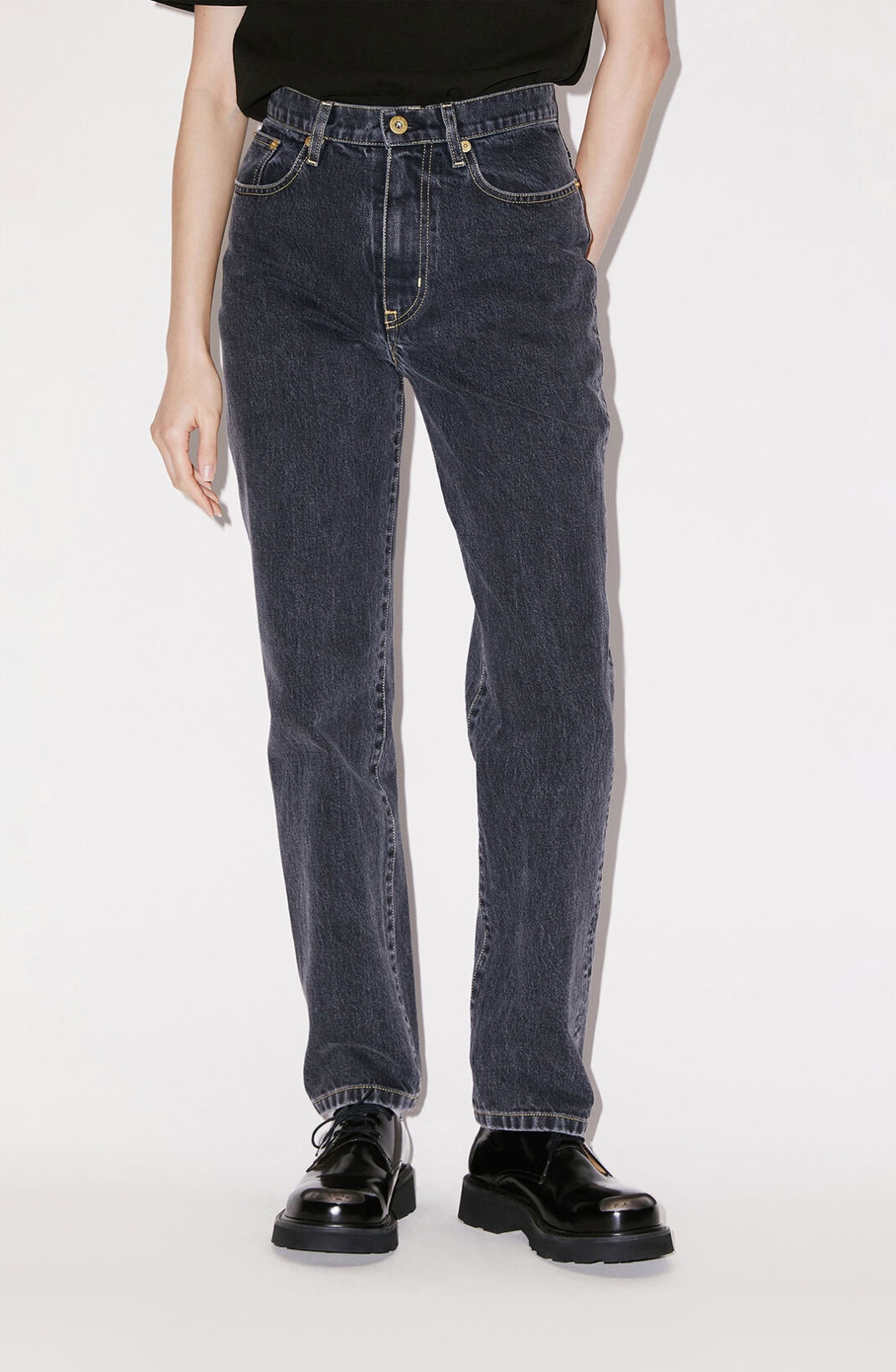ASAGAO straight jeans - 4