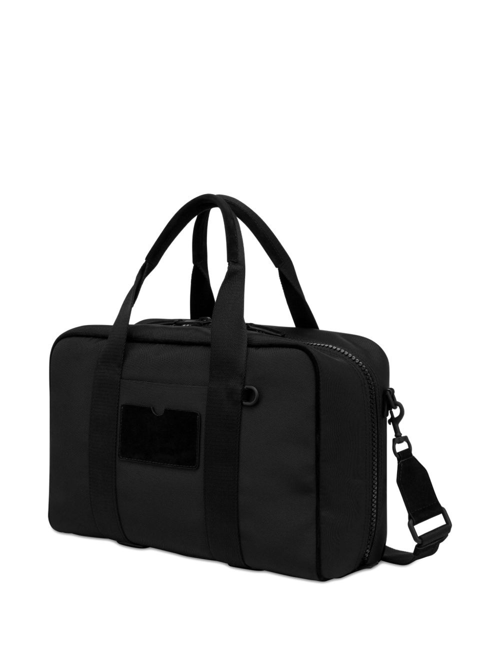 logo-plaque laptop bag - 2