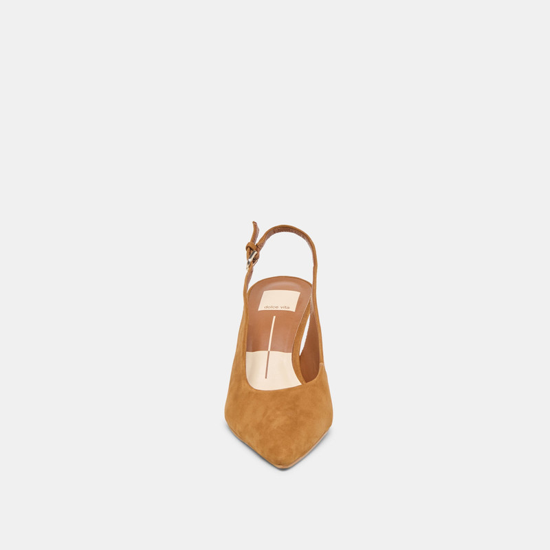 ELASI HEELS BROWN NUBUCK 6