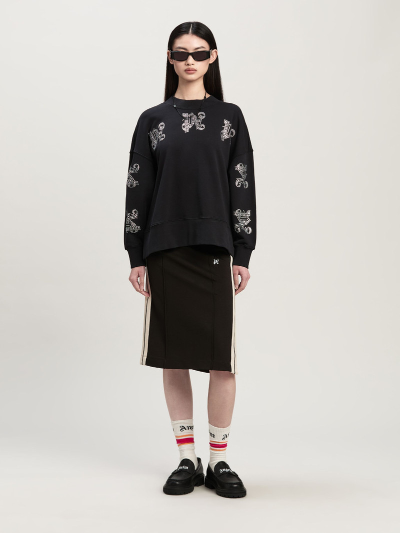 Palm Angels Monogram Sweater outlook